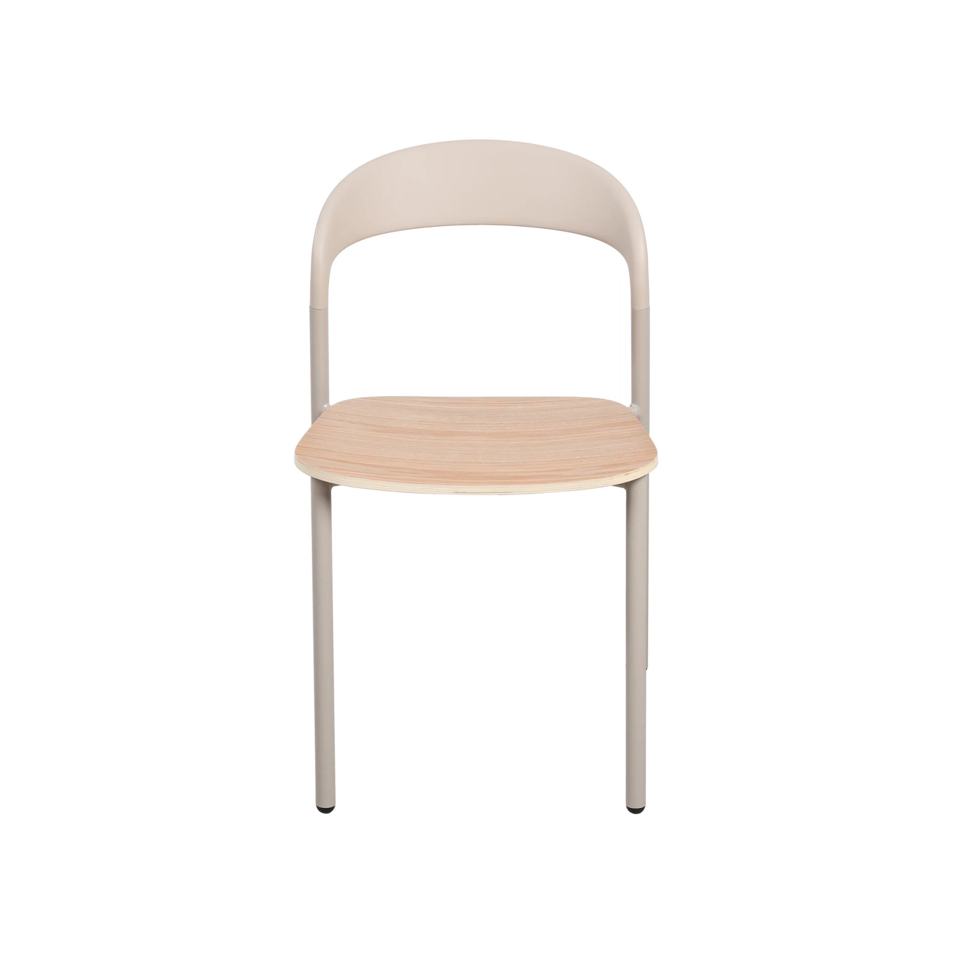 MODE Elara Dining Chairs, Light Brown & Natural Wood, Set of 2