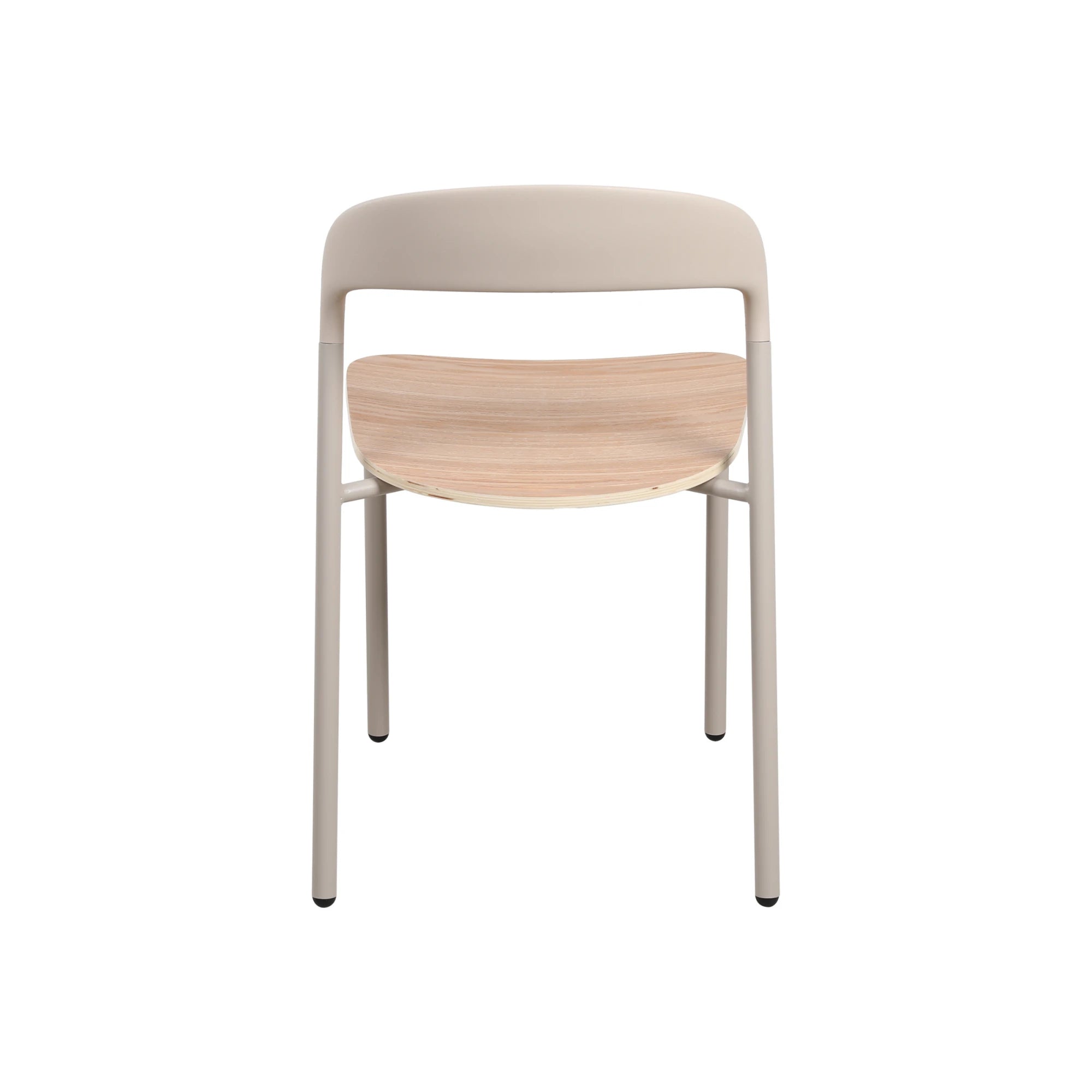 MODE Elara Dining Chairs, Light Brown & Natural Wood, Set of 2