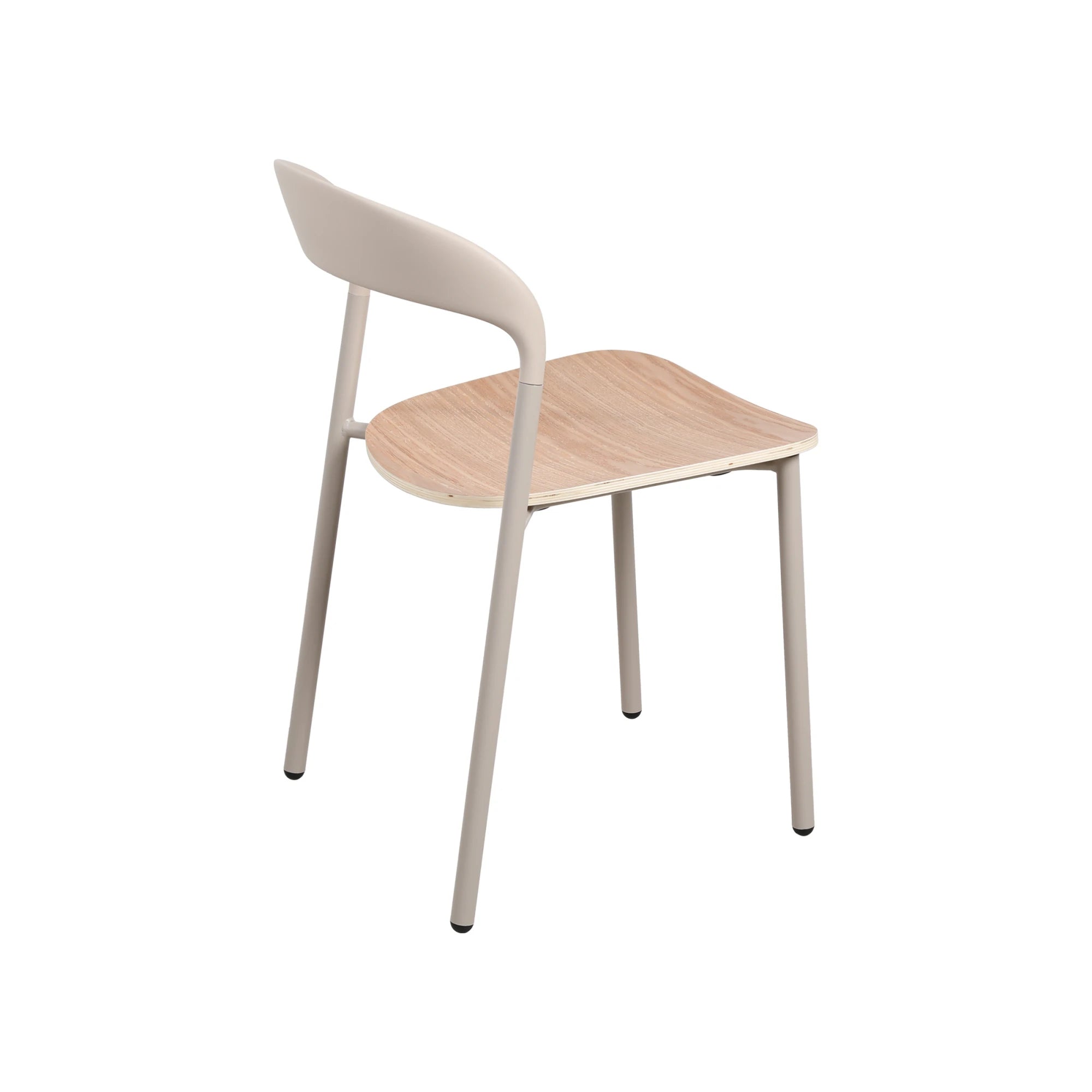 MODE Elara Dining Chairs, Light Brown & Natural Wood, Set of 2