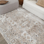 Wild Yarn Seasons Vintage Mauritius Rug, Beige