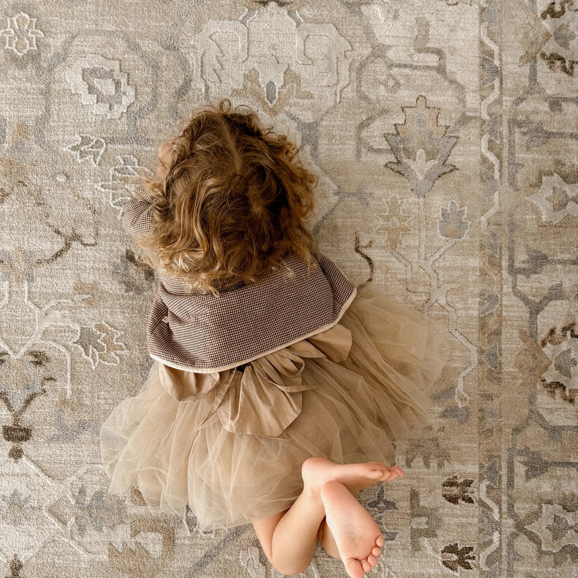 Wild Yarn Seasons Vintage Mauritius Rug, Beige