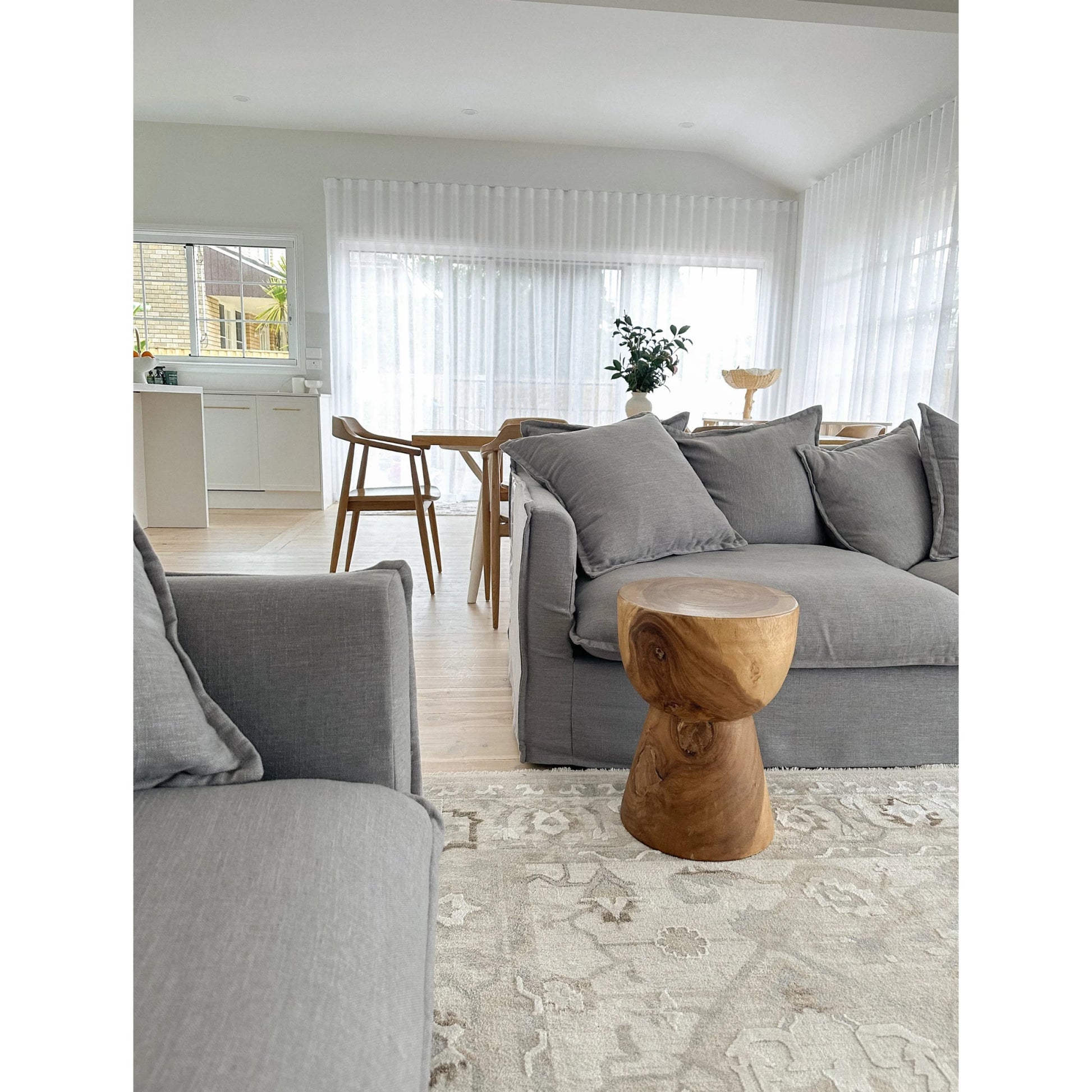 Wild Yarn Seasons Vintage Mauritius Rug, Beige