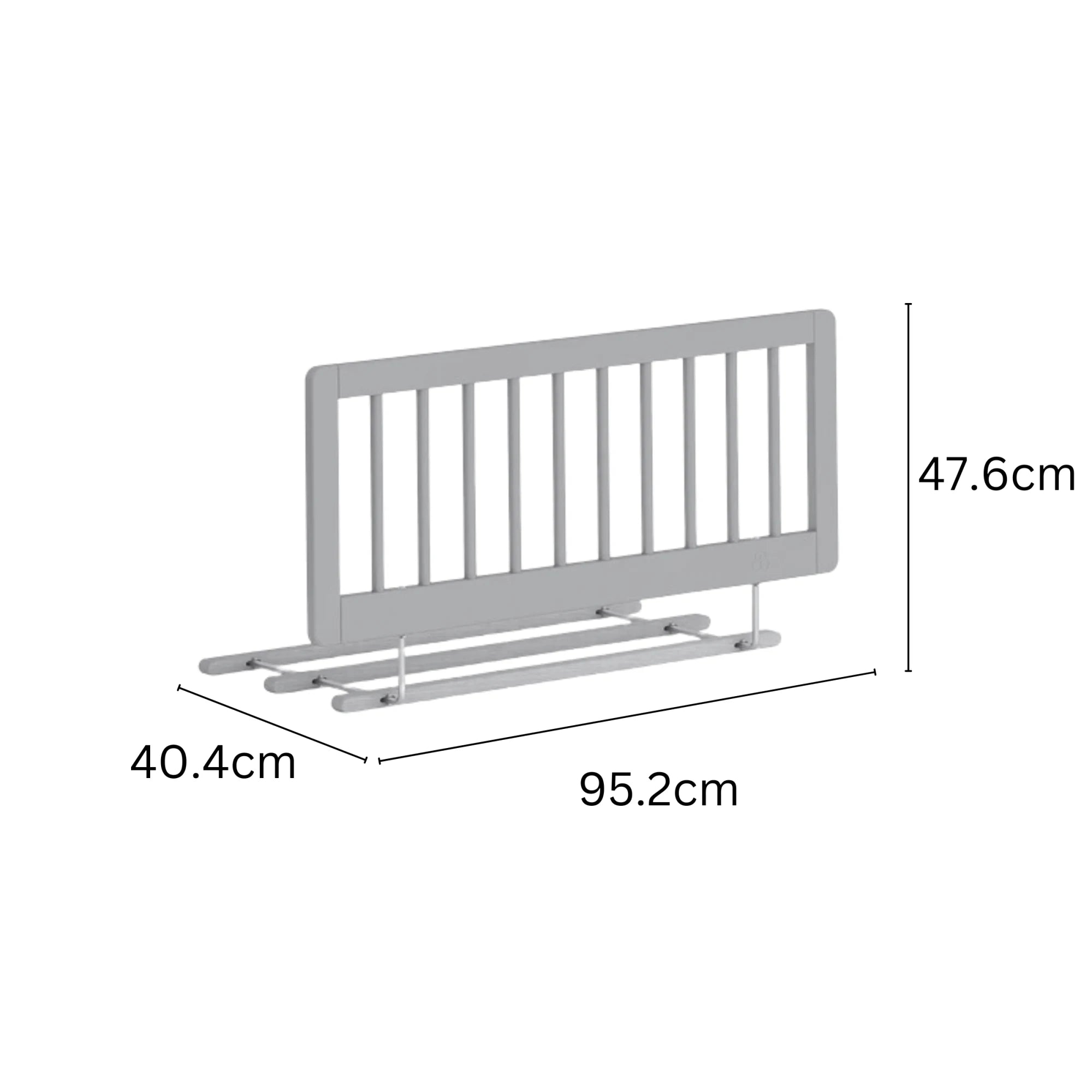 Boori Universal Kids Bed Guard Panel, Blueberry
