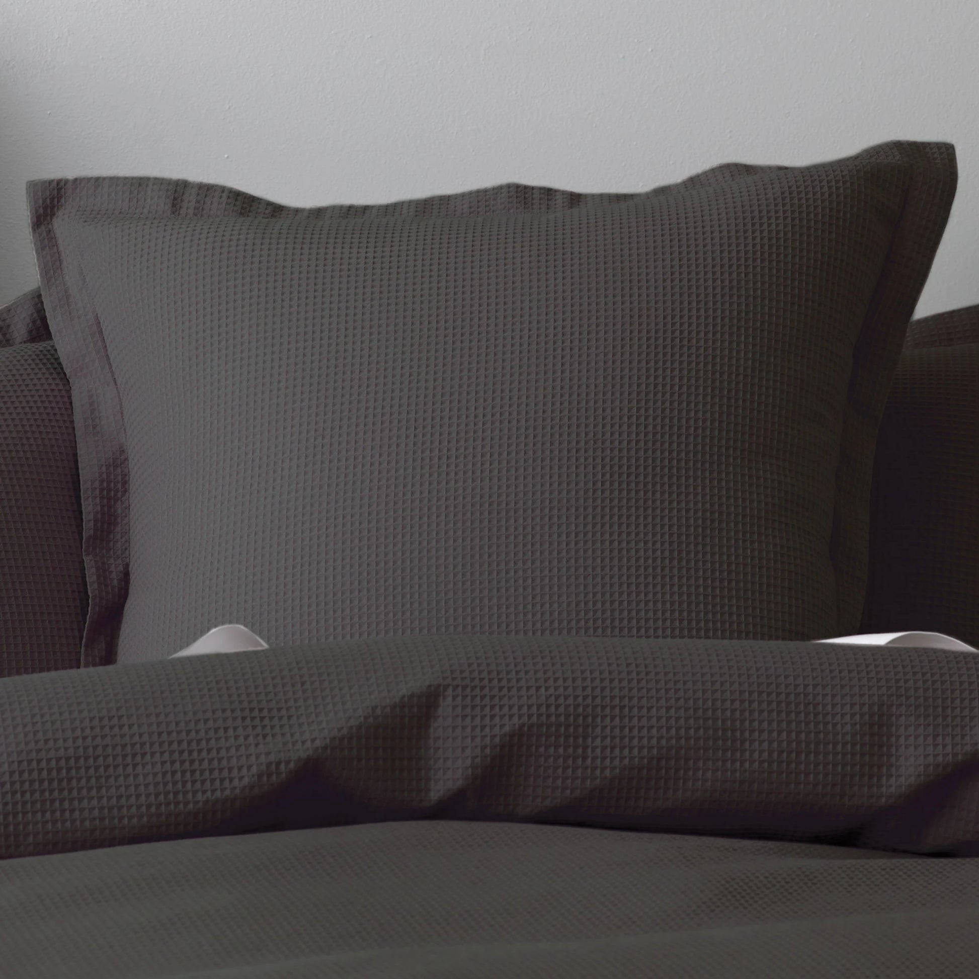 SAVONA Nova European Pillowcase, Charcoal