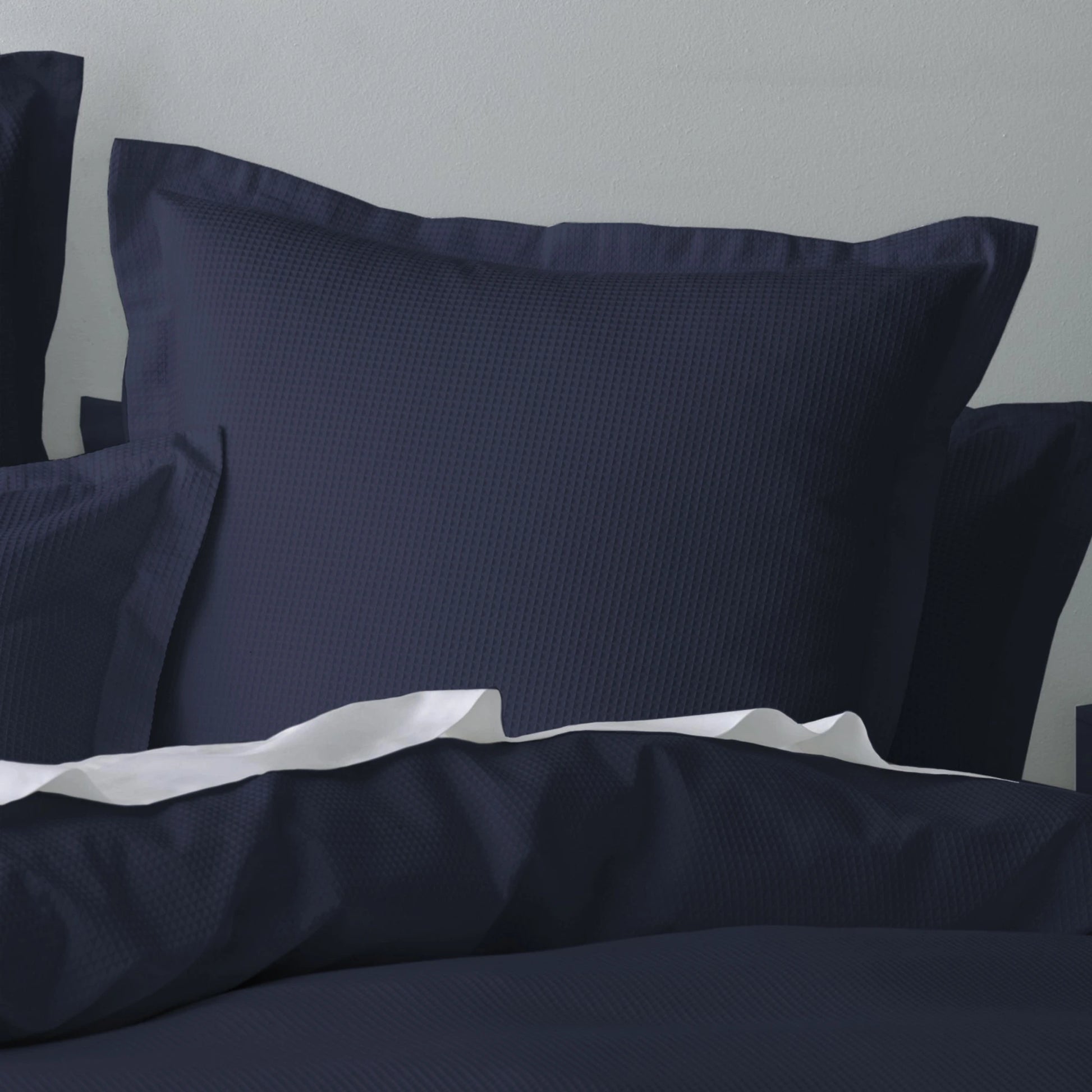SAVONA Nova European Pillowcase, Navy