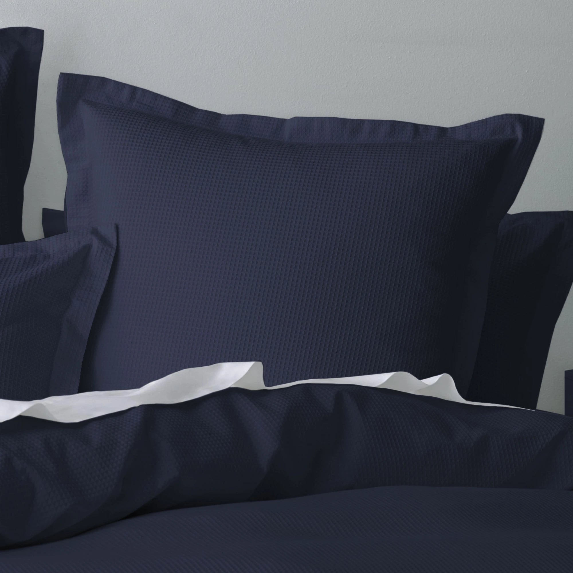 SAVONA Nova European Pillowcase, Navy