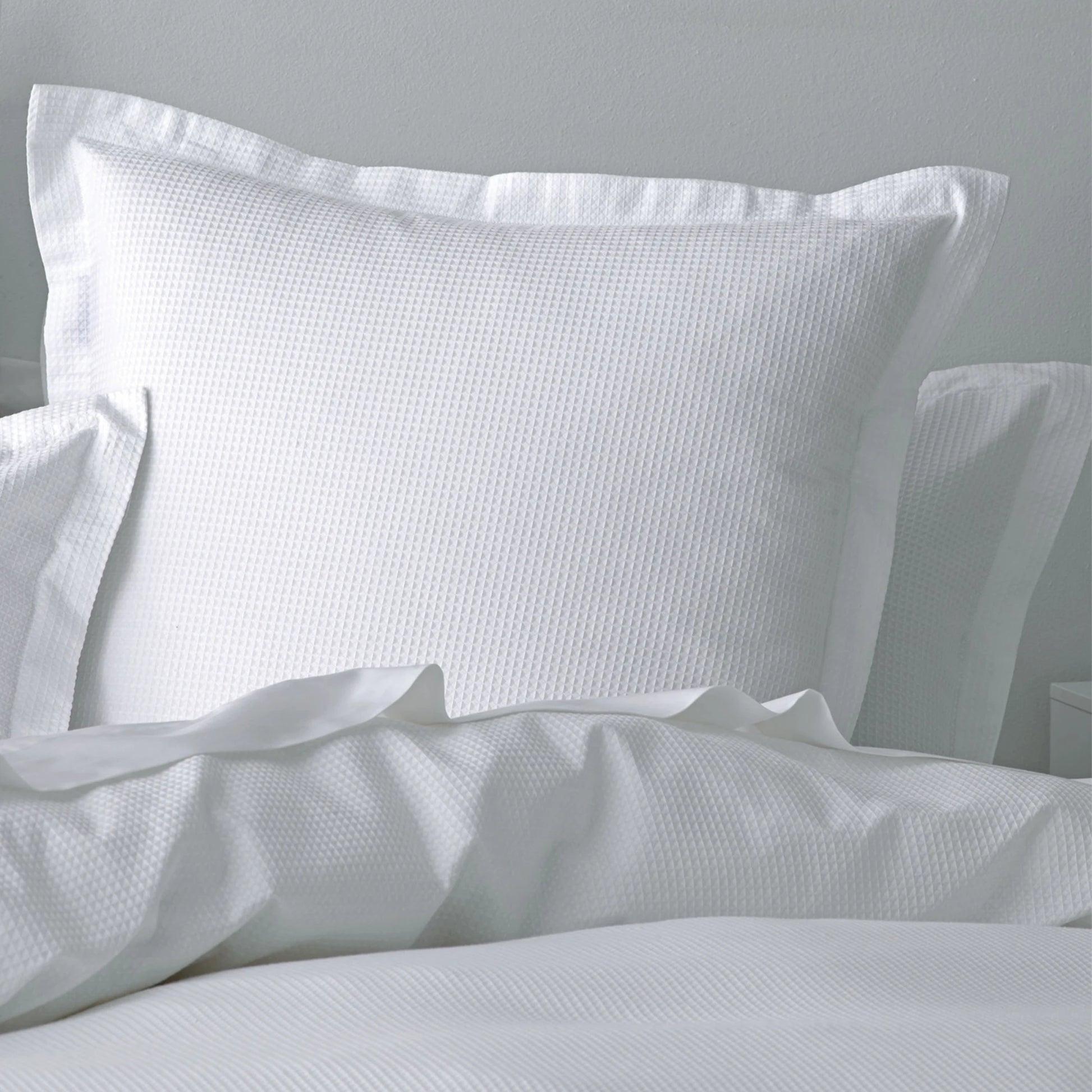 SAVONA Nova European Pillowcase, White