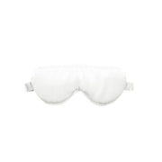 SAVONA Silk Sleep Mask, White, One Size