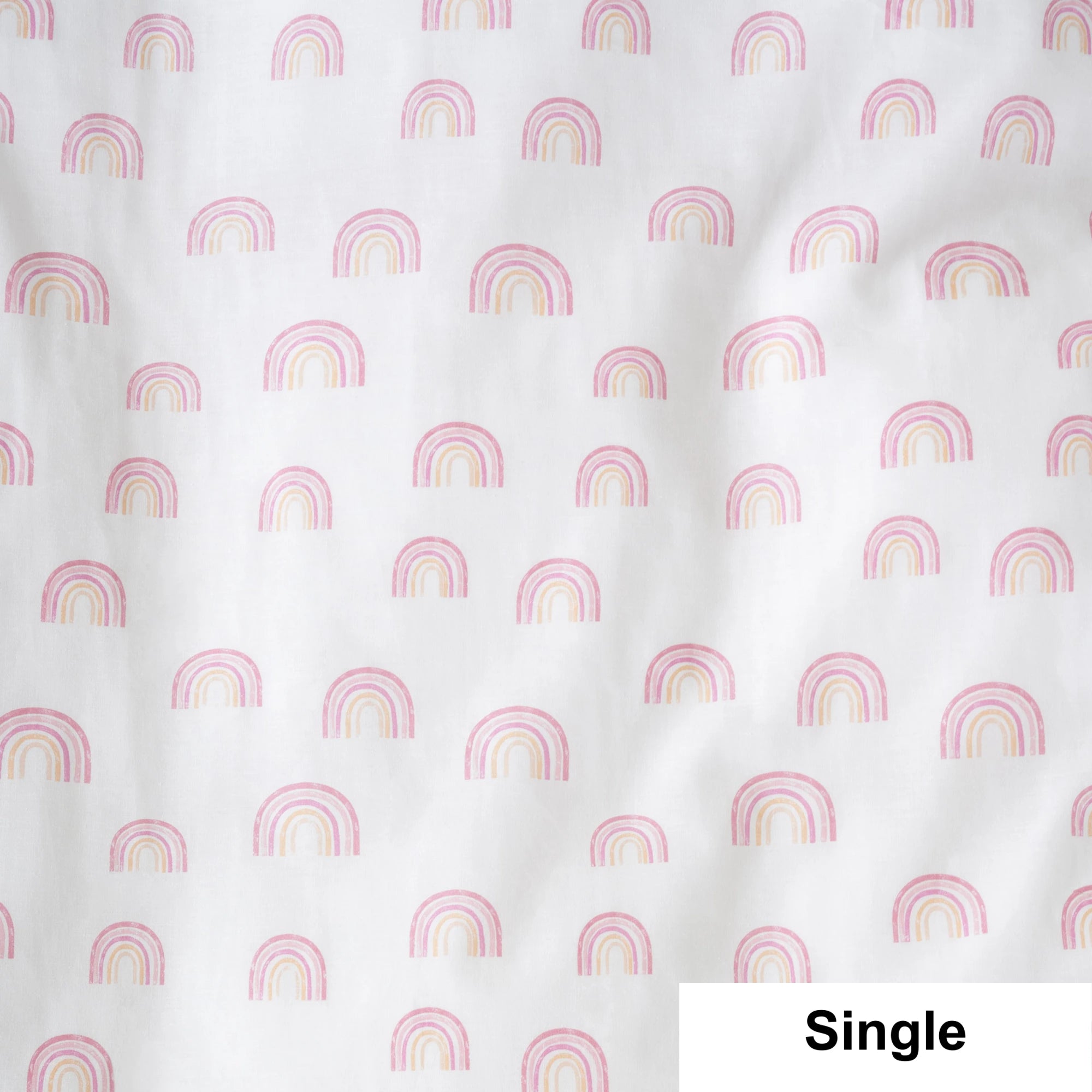 SQUIGGLES Rainbow Magic Duvet Cover Set, Multi-Colour, NZ Single