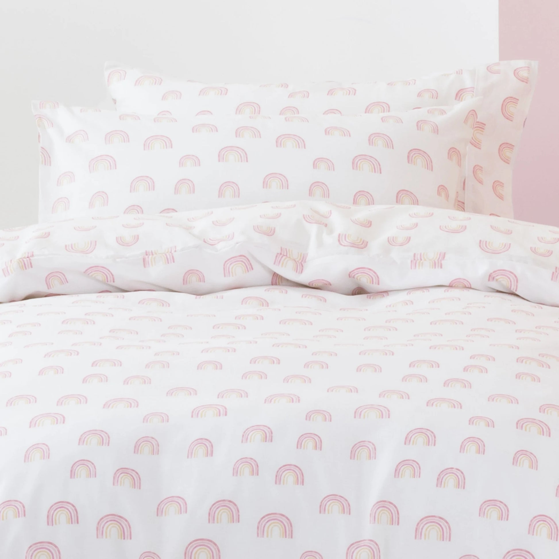SQUIGGLES Rainbow Magic Duvet Cover Set, Multi-Colour, NZ Single