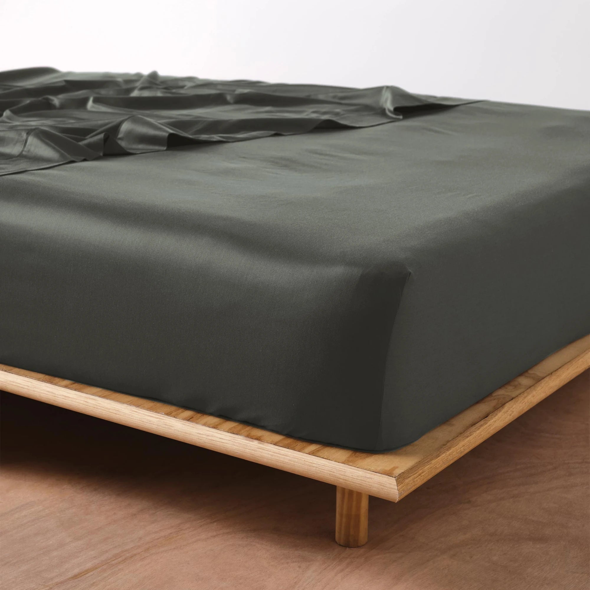 Savona 500T Bamboo Cotton Sheet Set, Steel Grey