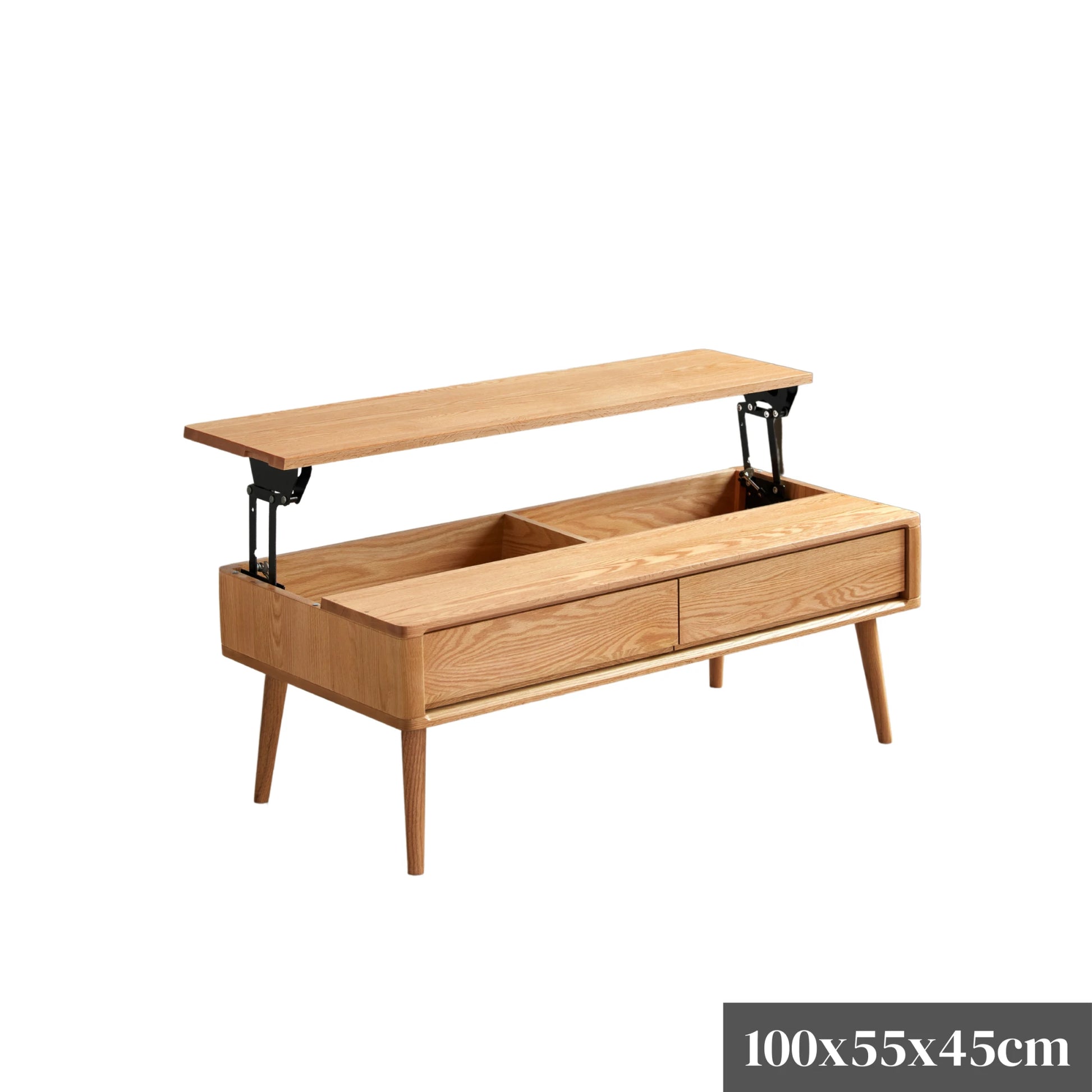 Solidwood Santa Rosa Coffee Table with Lift-Top, 100x55cm