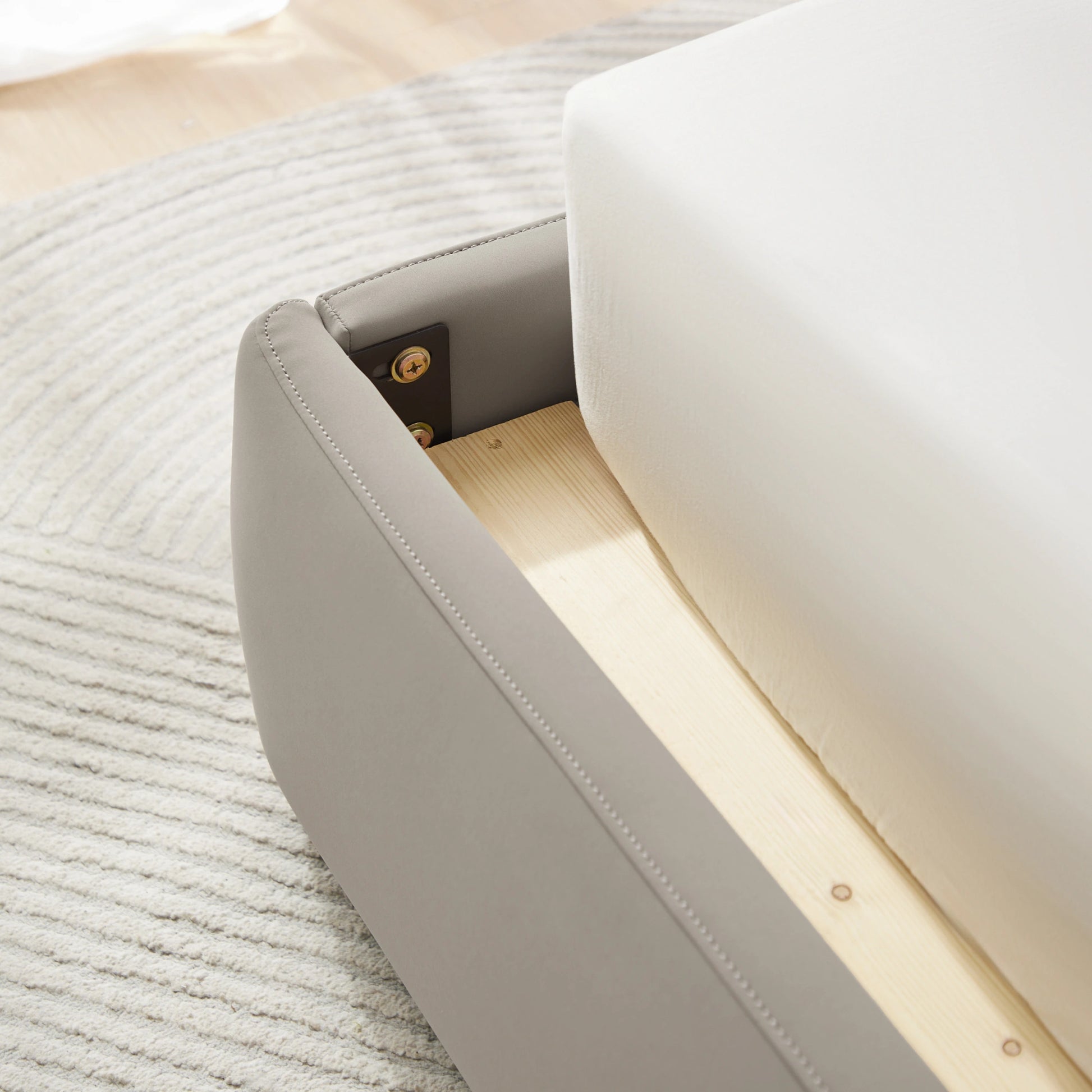 Linspire Nebula Bed Frame, Grey