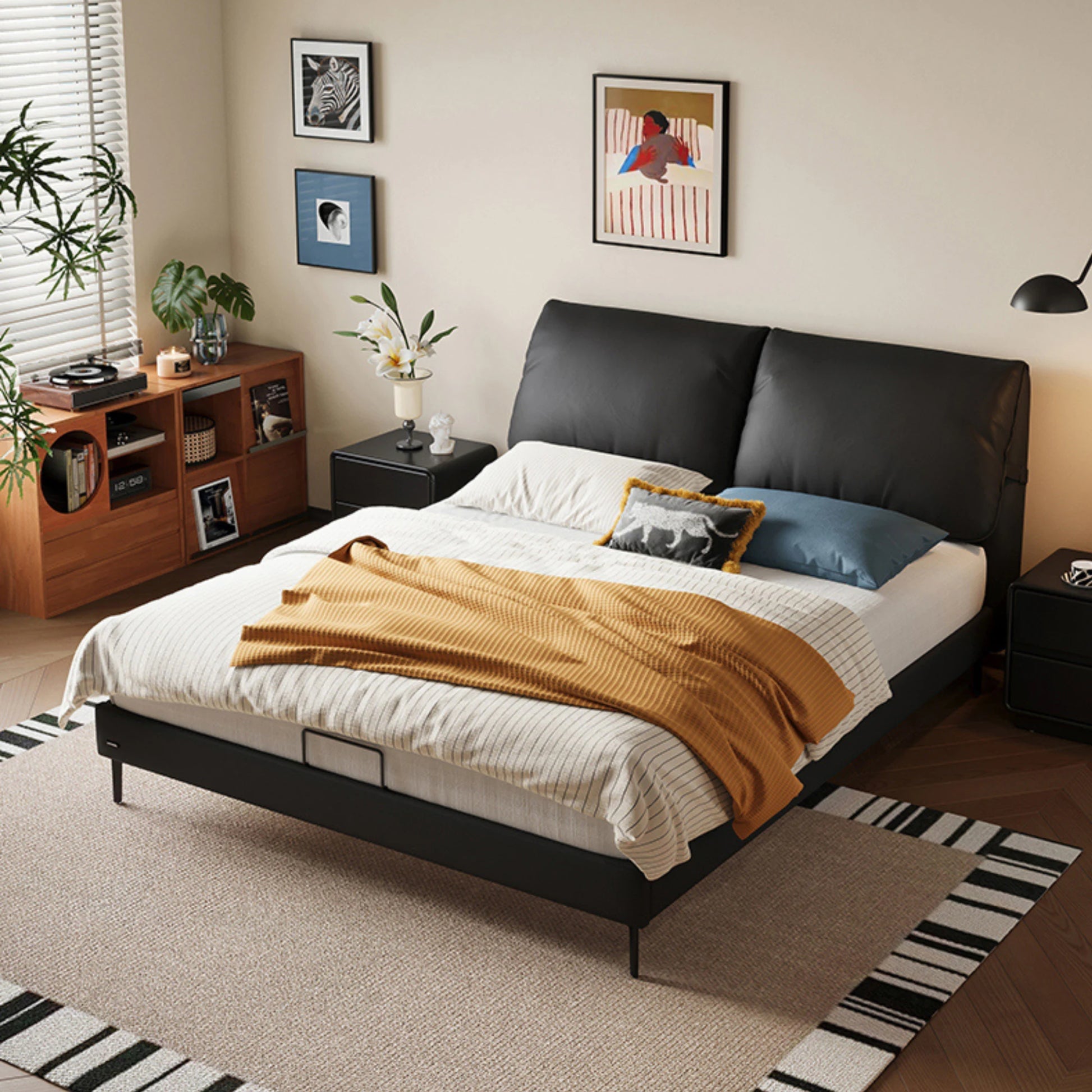 Linspire Beacon Bed Frame, Black