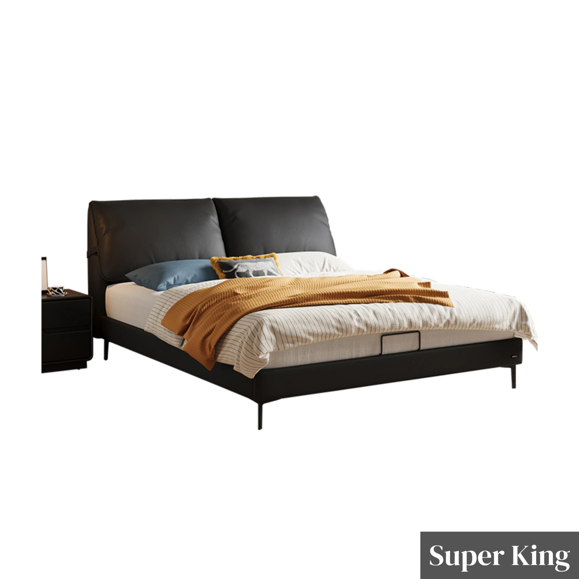 Linspire Beacon Bed Frame, Black