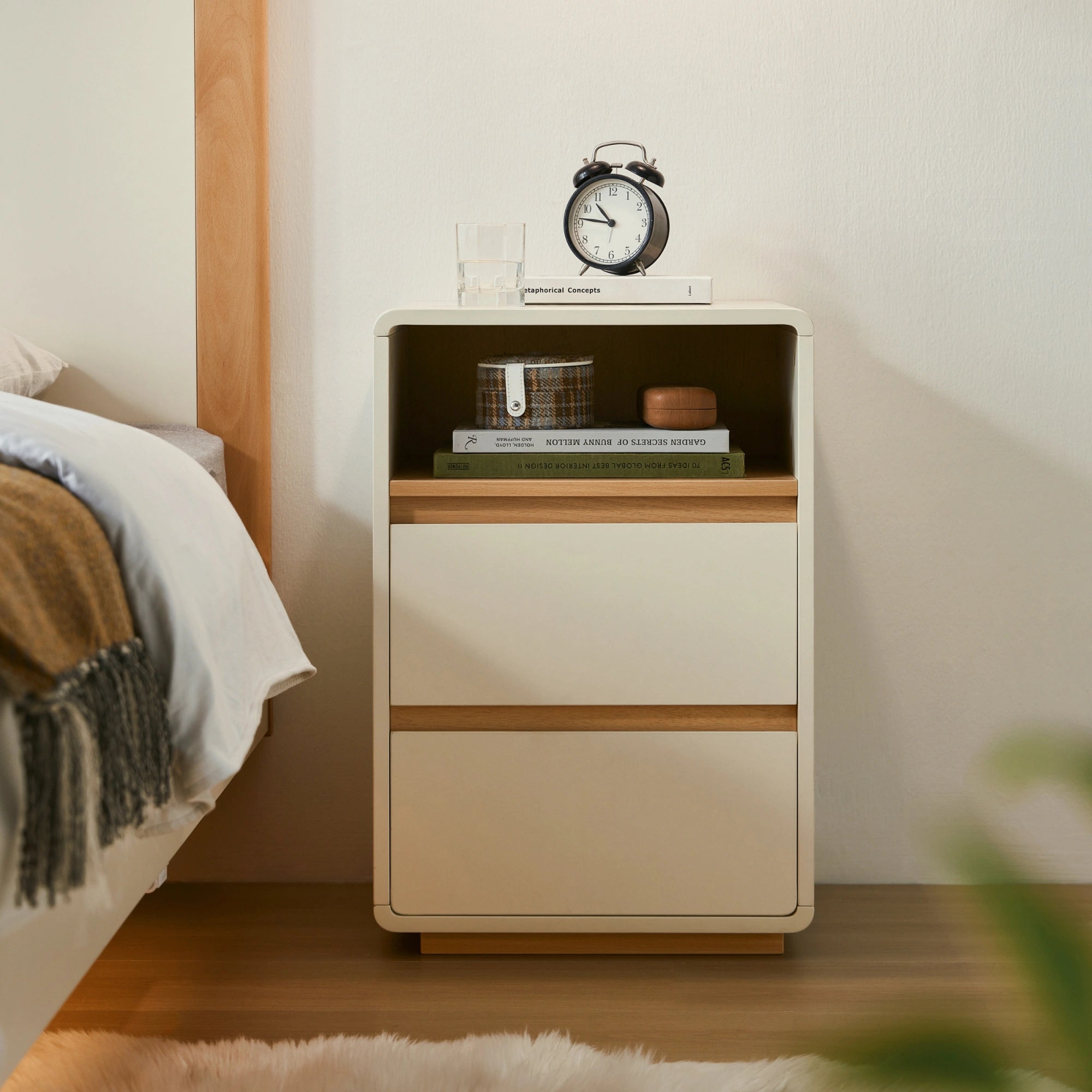 Linspire Evoke Bedside Table, 40cm
