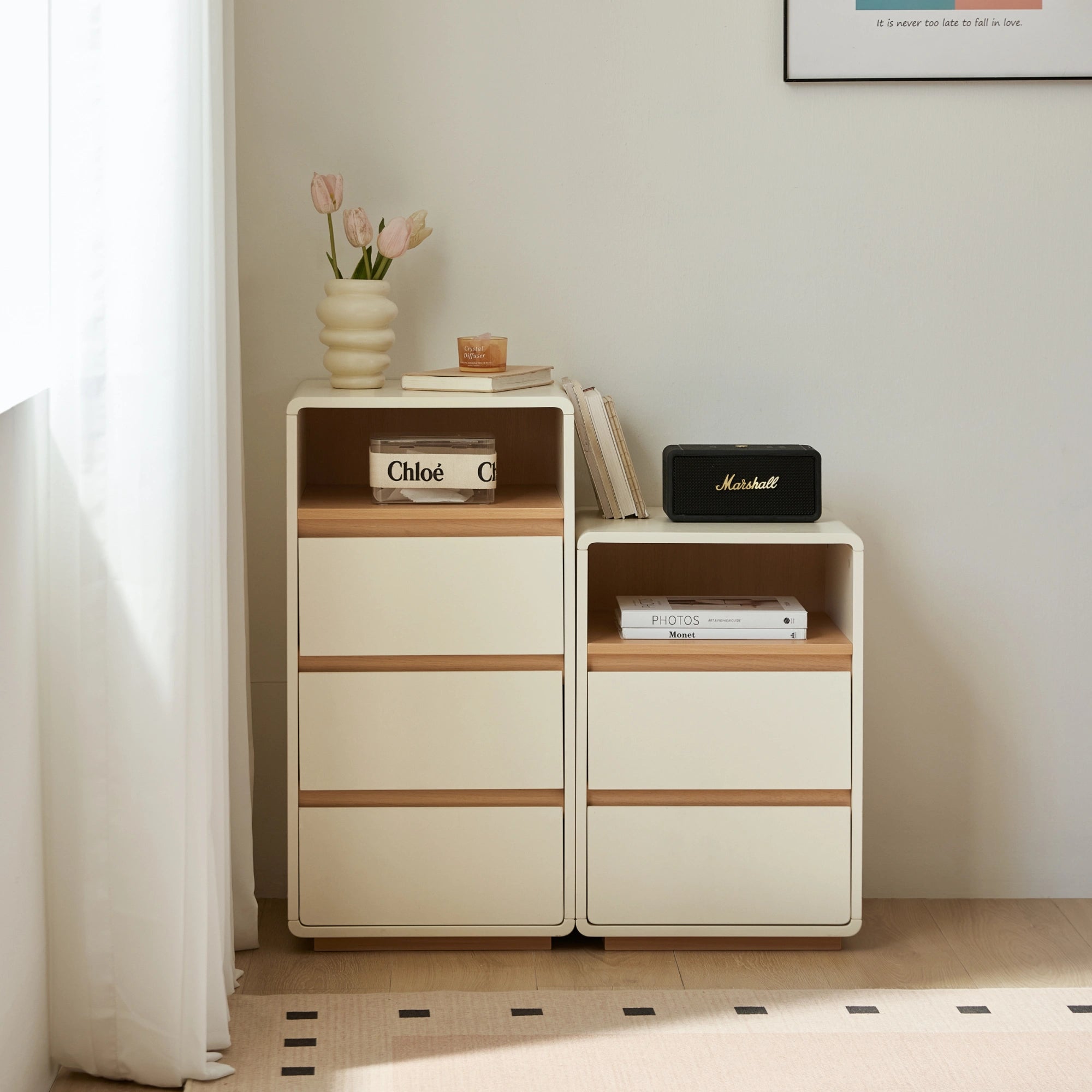 Linspire Evoke Bedside Table, 40cm