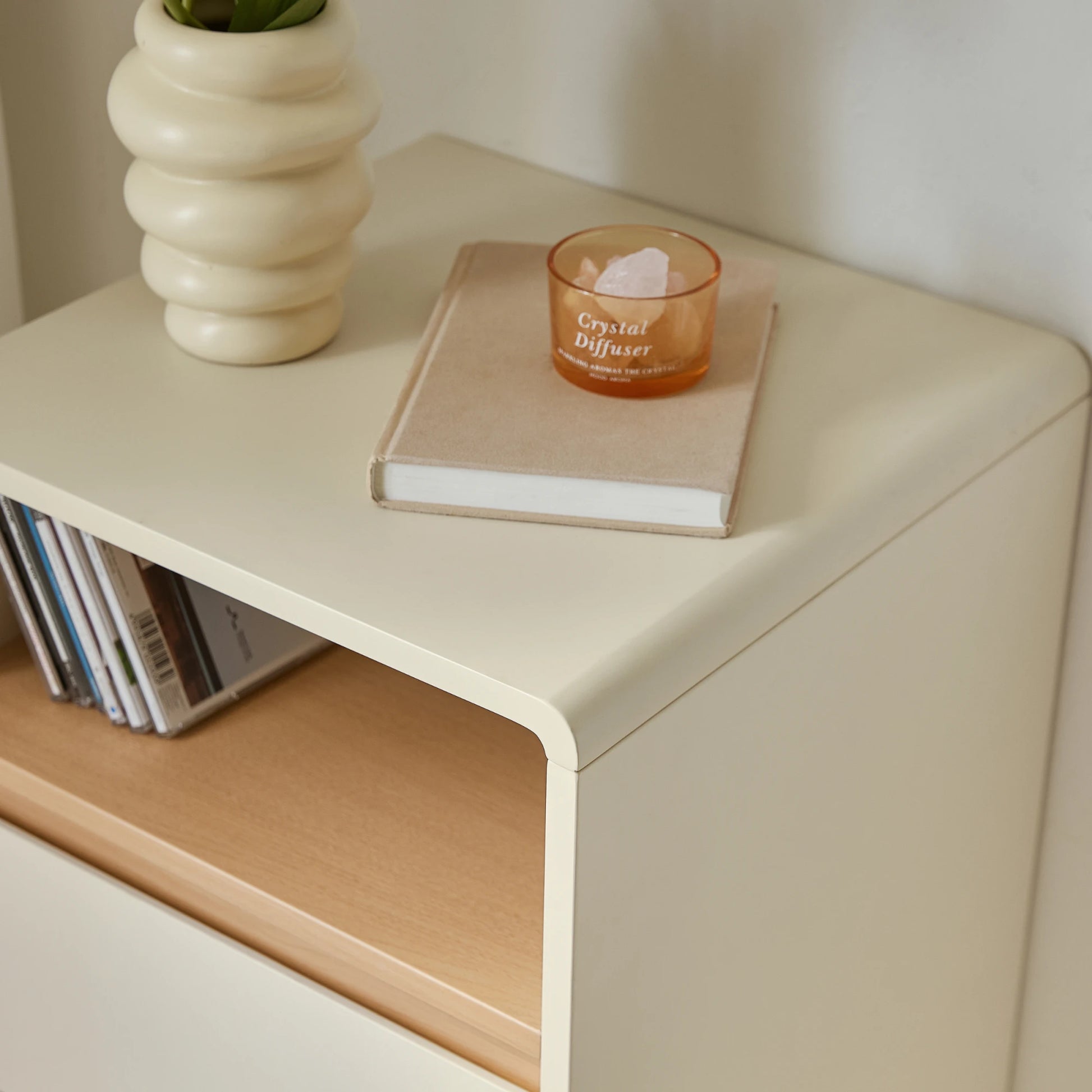 Linspire Evoke Chest of 3 Drawers with Open Storage, 40cm