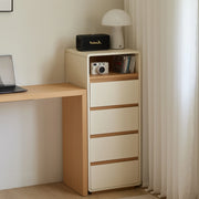 Linspire Evoke Chest of 4 Drawers with Open Storage, 40cm