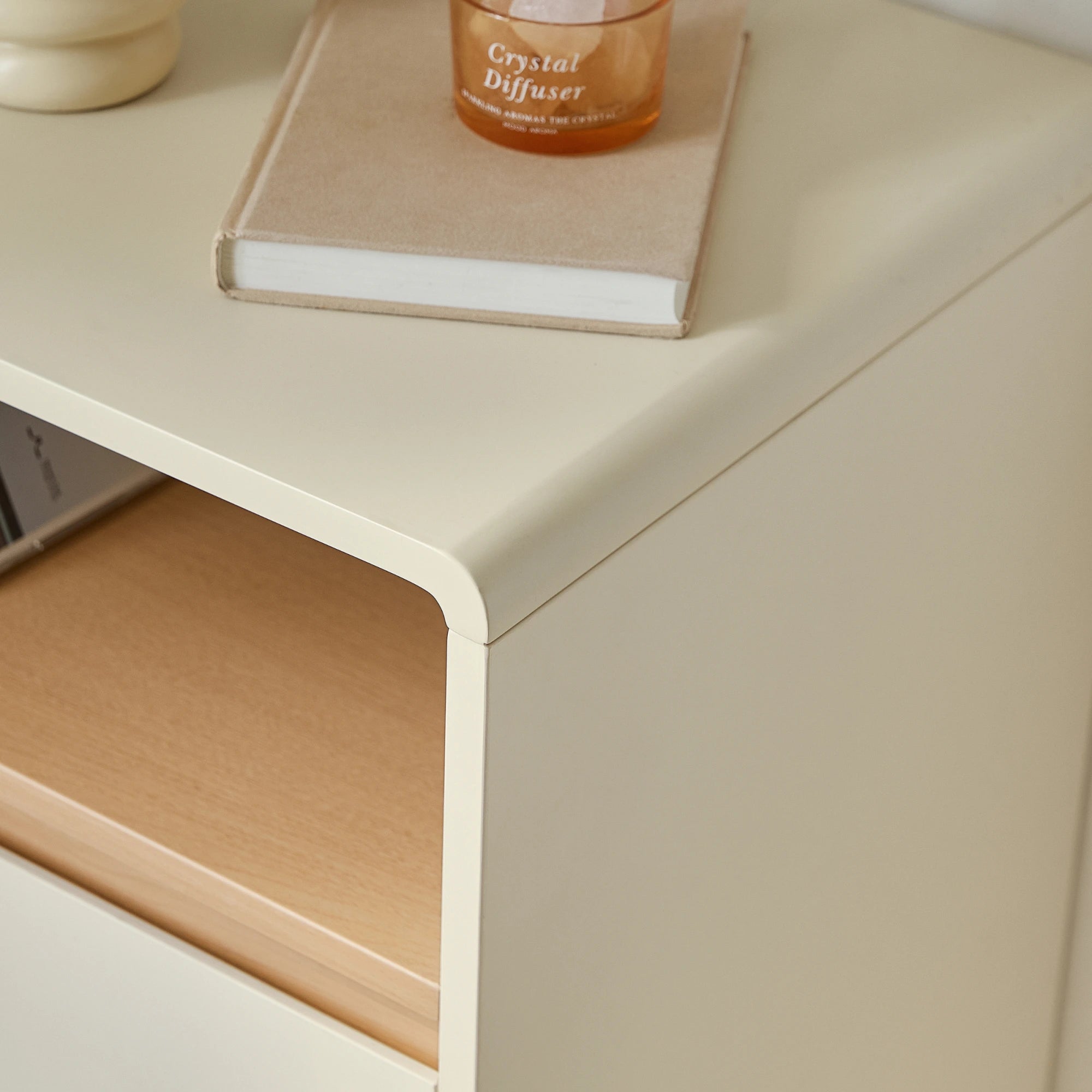 Linspire Evoke Chest of 3 Drawers with Open Storage, 60cm