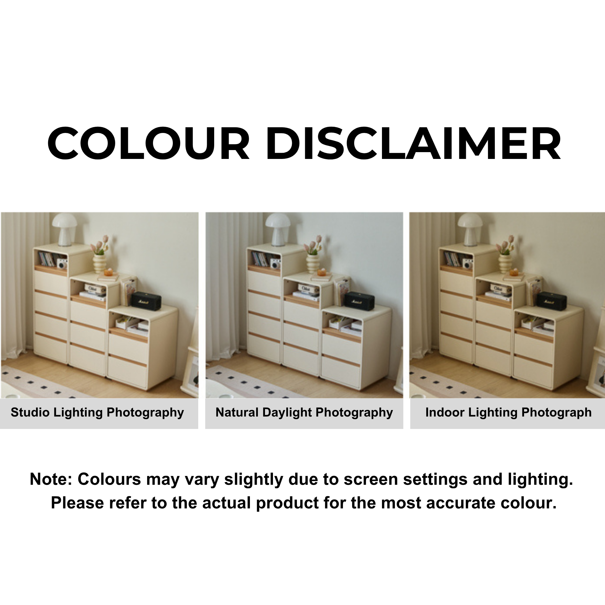 Linspire Evoke Chest of 4 Drawers with Open Storage, W60cm