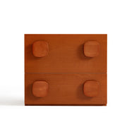 Linspire Mosaic Bedside Table, Natural Wood