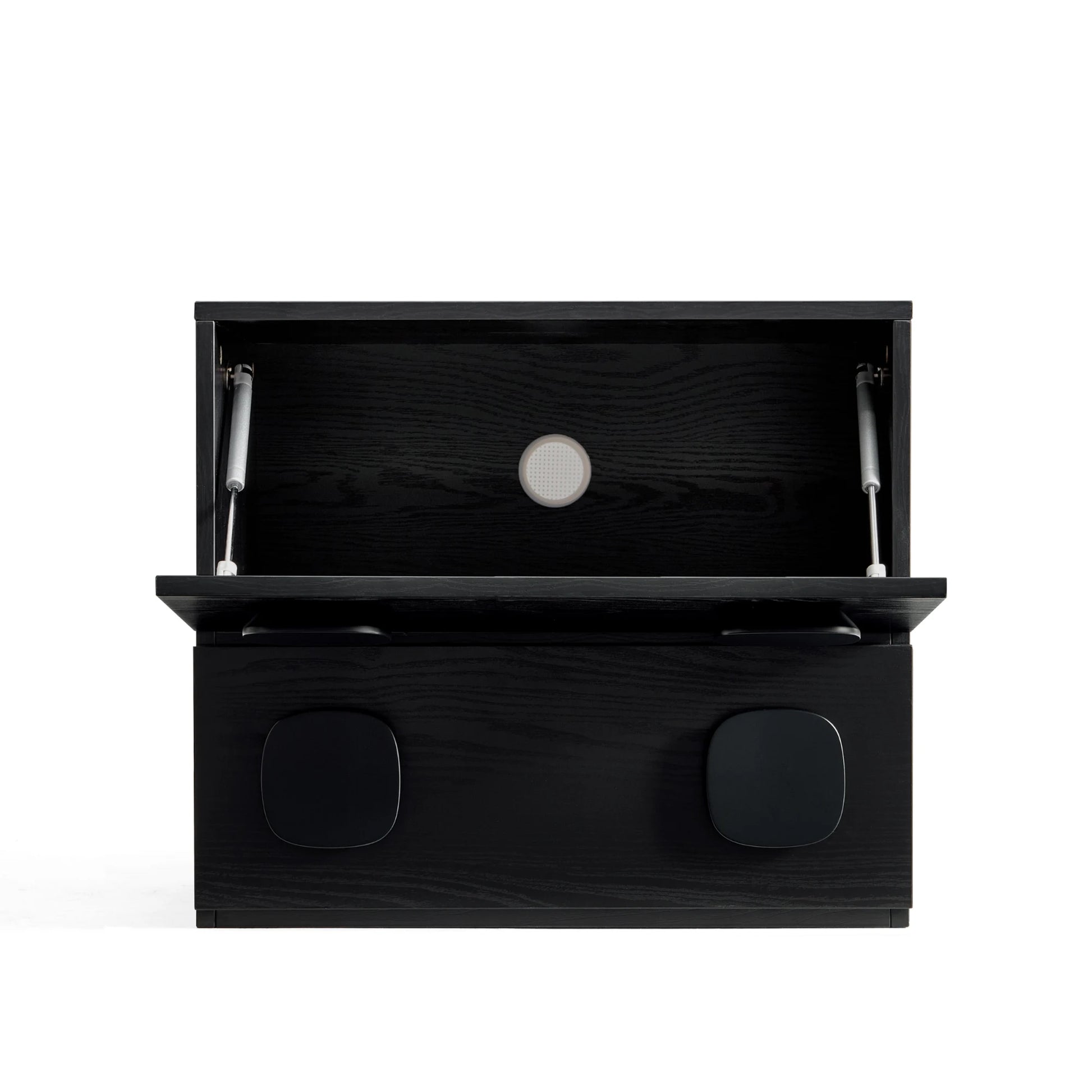 Linspire Mosaic Bedside Table, Black