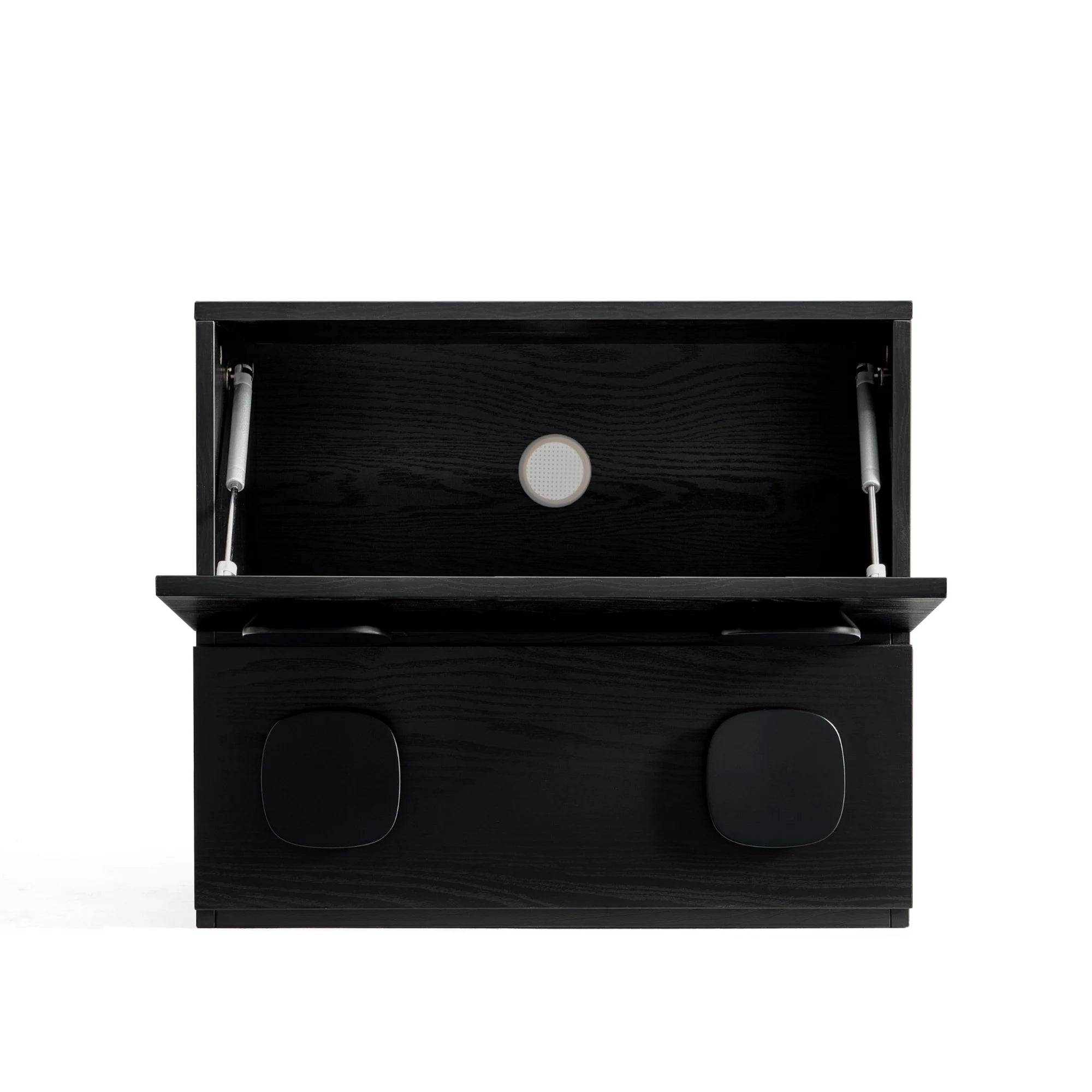Linspire Mosaic Bedside Table, Black