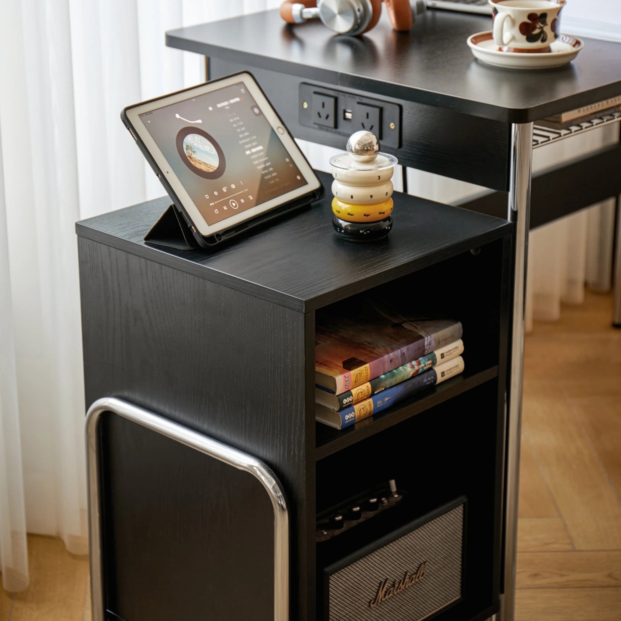 Linspire Meadow Movable Office Open Storage Cabinet