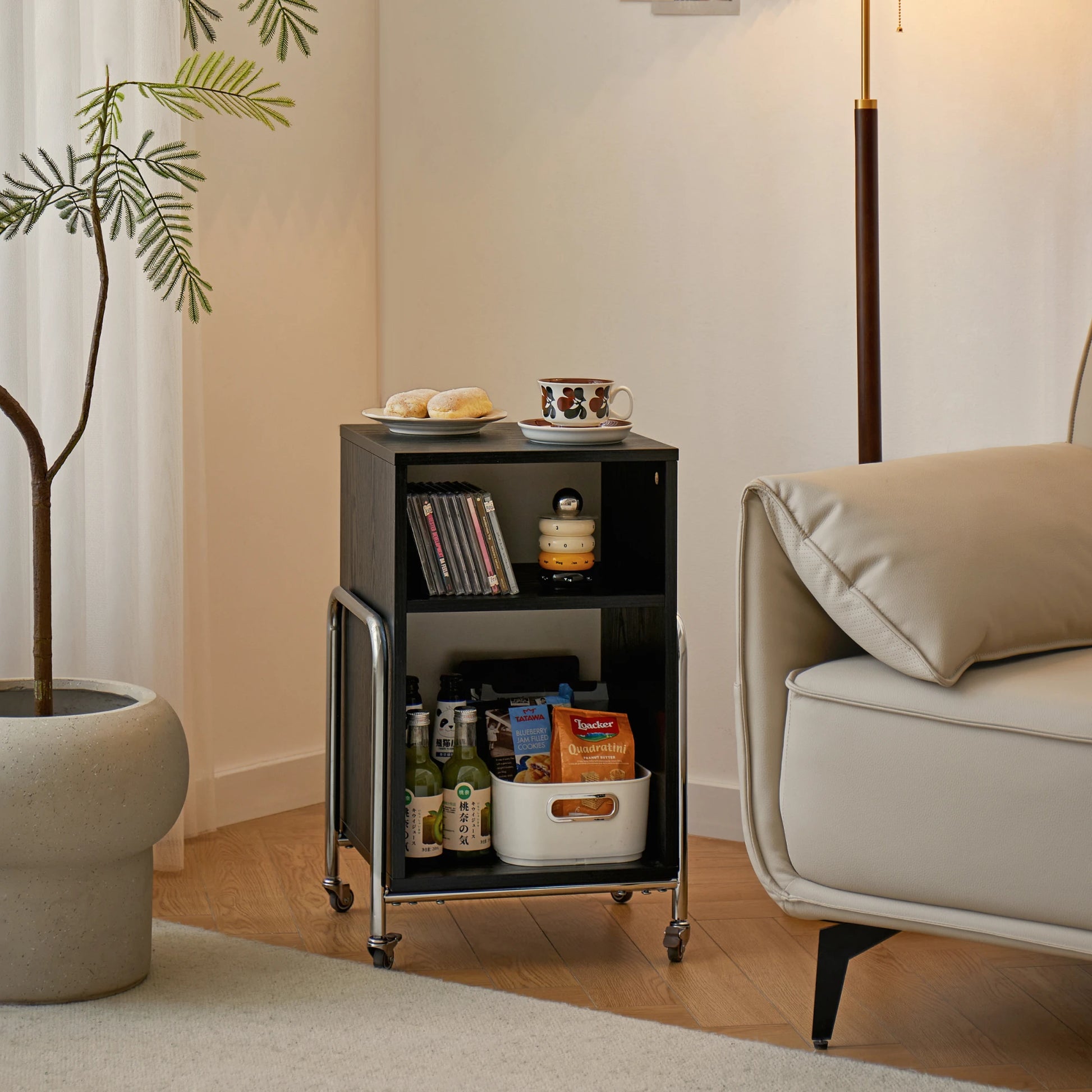 Linspire Meadow Movable Office Open Storage Cabinet