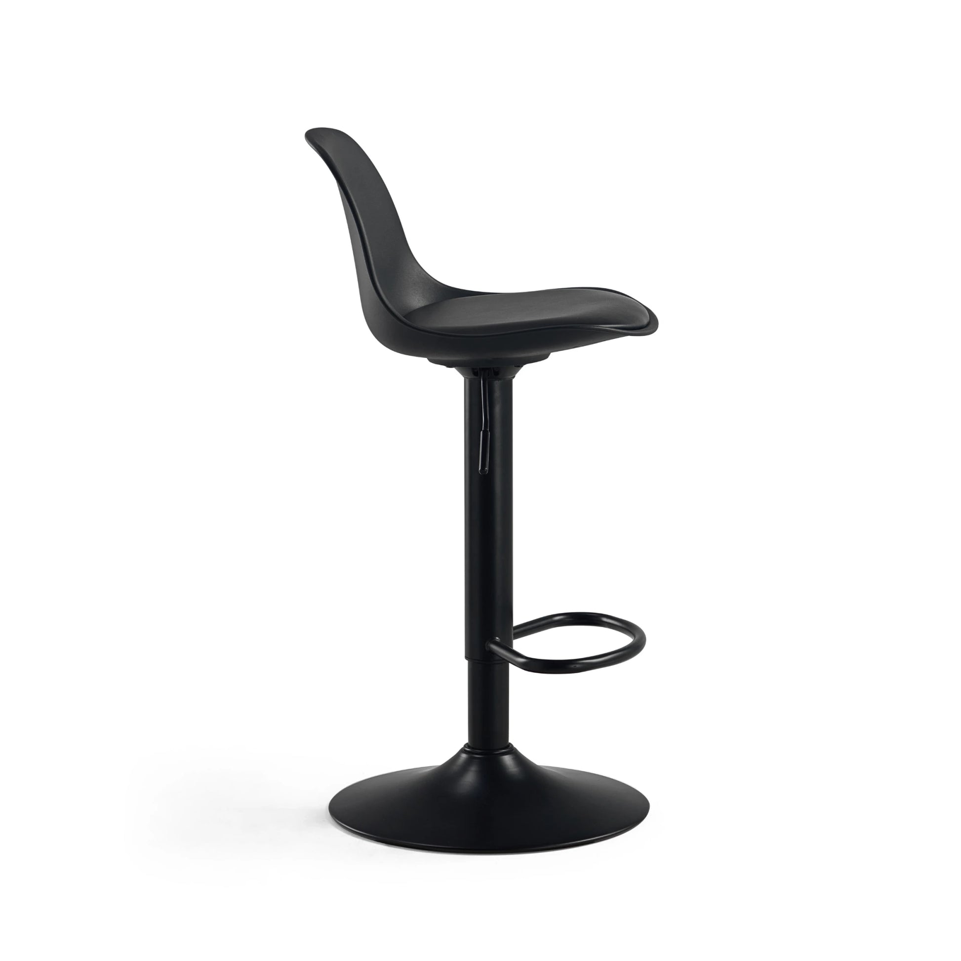 Linspire Perch Height Adjustable Bar Chair, Black