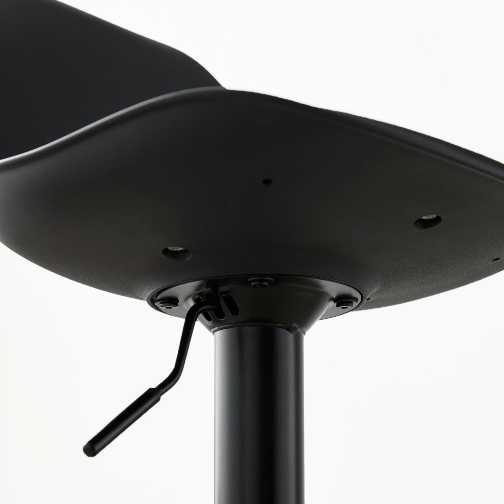 Linspire Perch Height Adjustable Bar Chair, Black