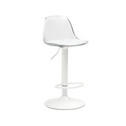Linspire Perch Height Adjustable Bar Chair, Transparent