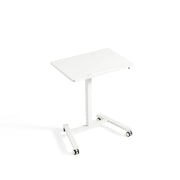 Linspire Islet Height Adjustable Pneumatic Side Table with Castors, White