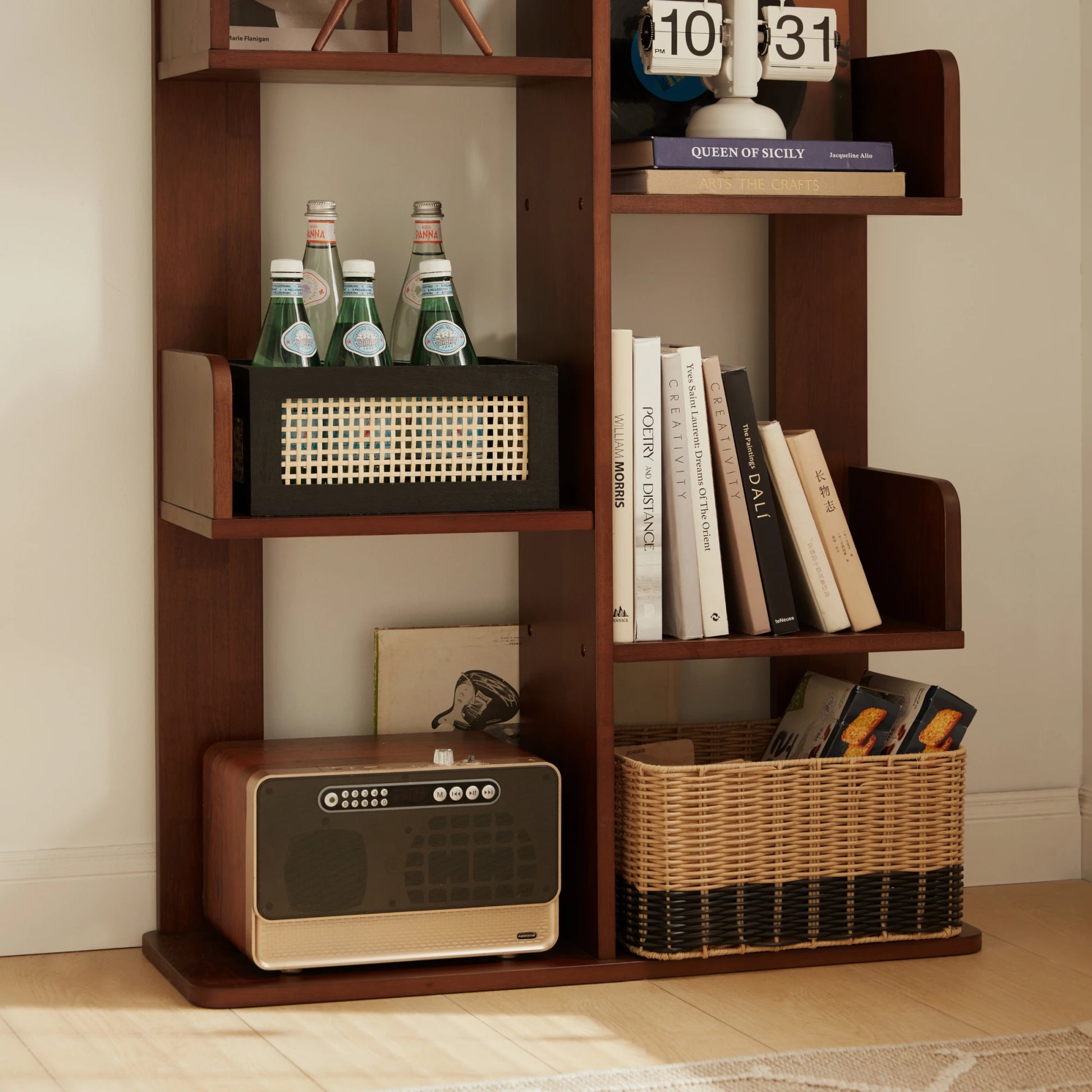 Linspire Matrix Solid Wood Bookshelf, 60cm