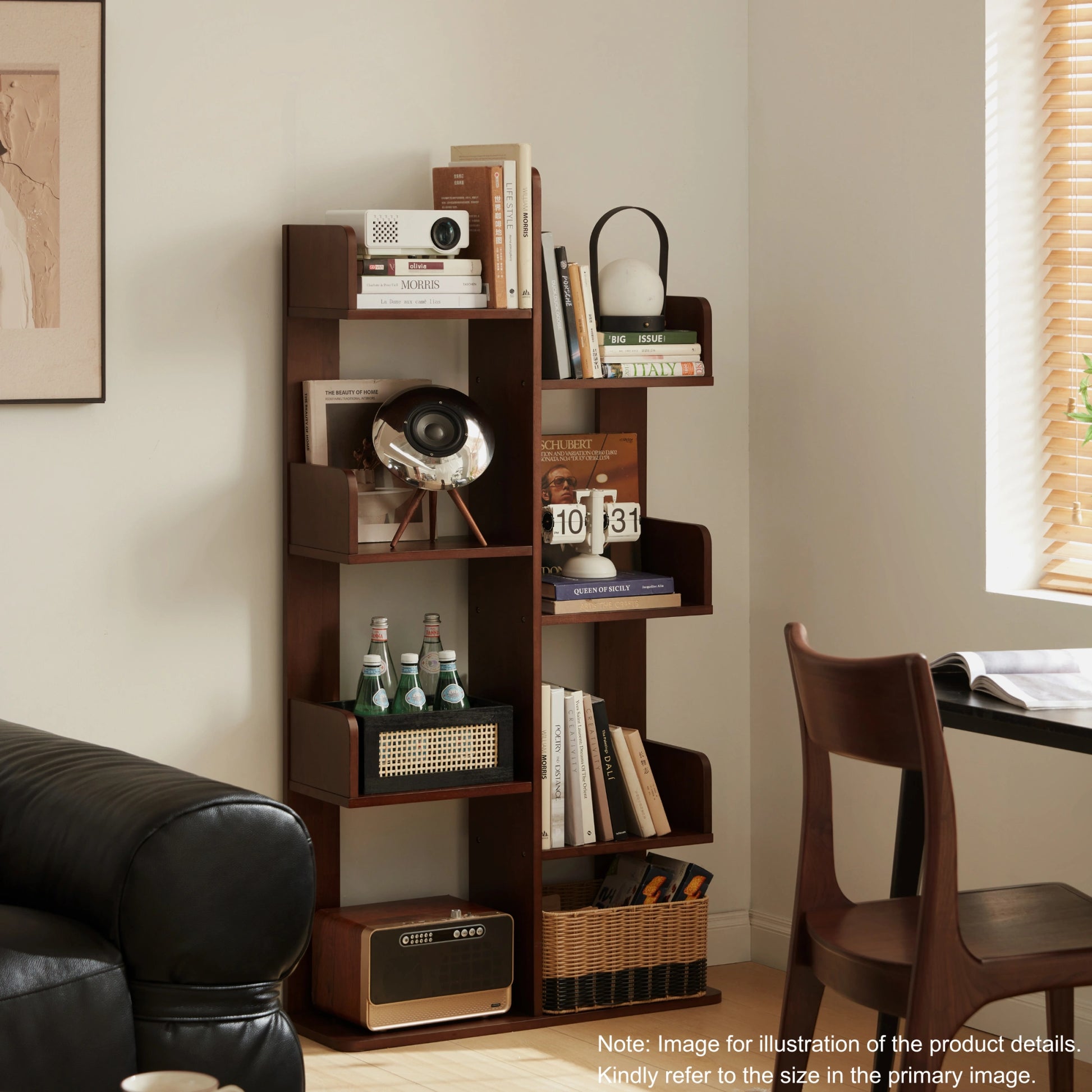 Linspire Matrix Solid Wood Bookshelf, 60cm