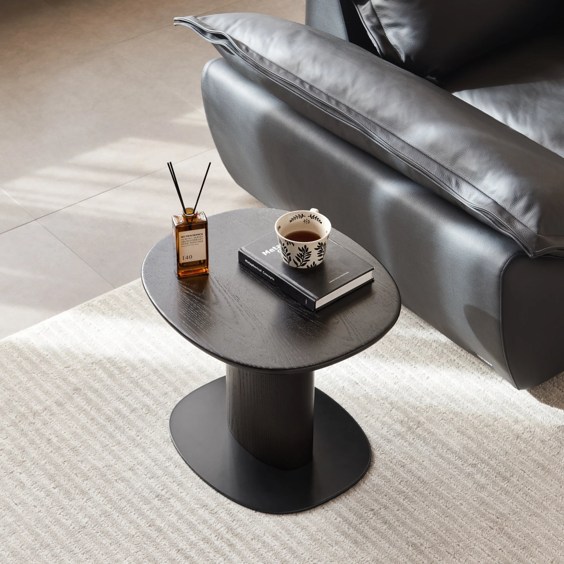 Linspire Terra Side Table, Black