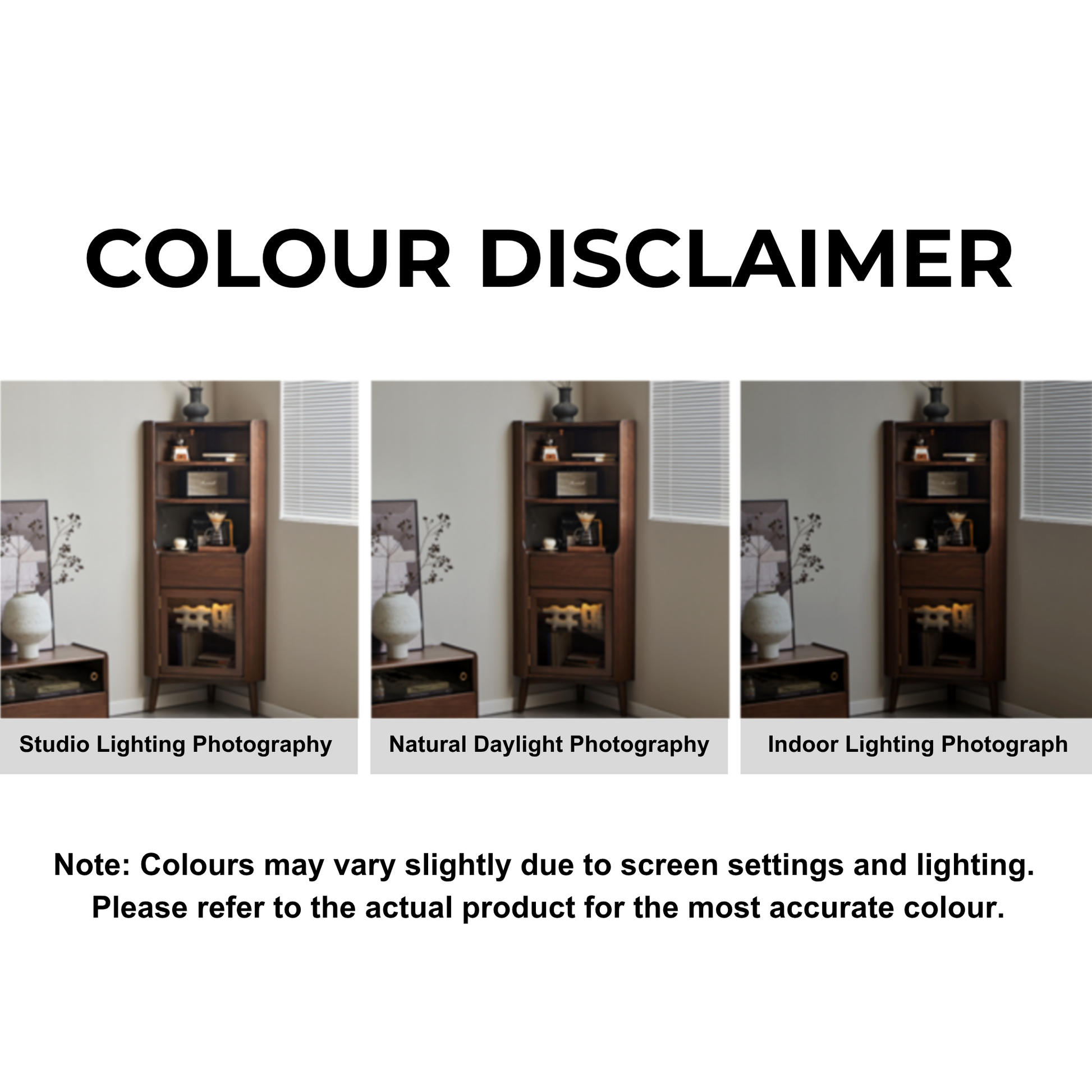 Linspire Vista Walnut Corner Storage Cabinet