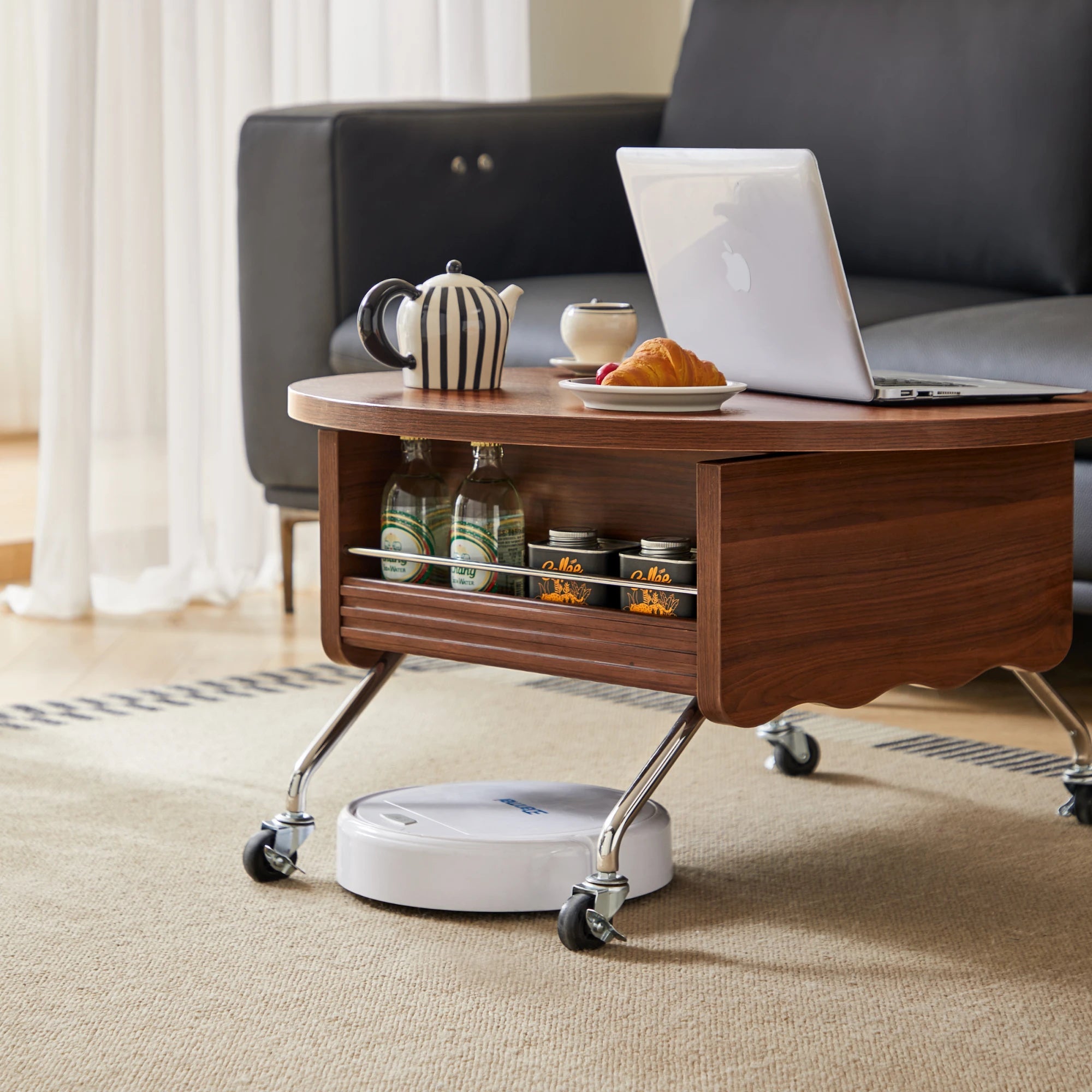 Linspire Ursula Movable Coffee Table with Lift-Top