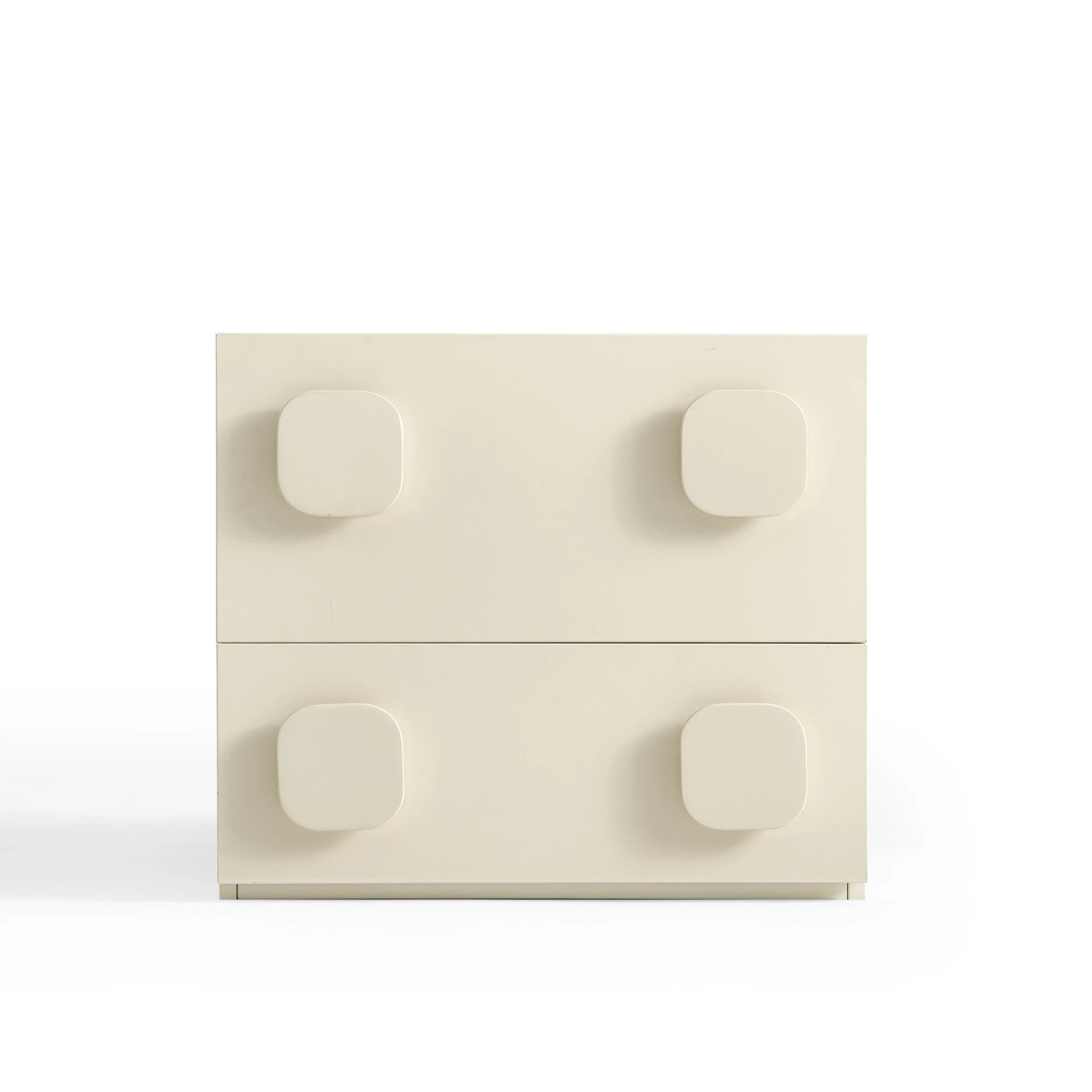 Linspire Mosaic Set of 4 Modular Storage Cabinets, Off-White