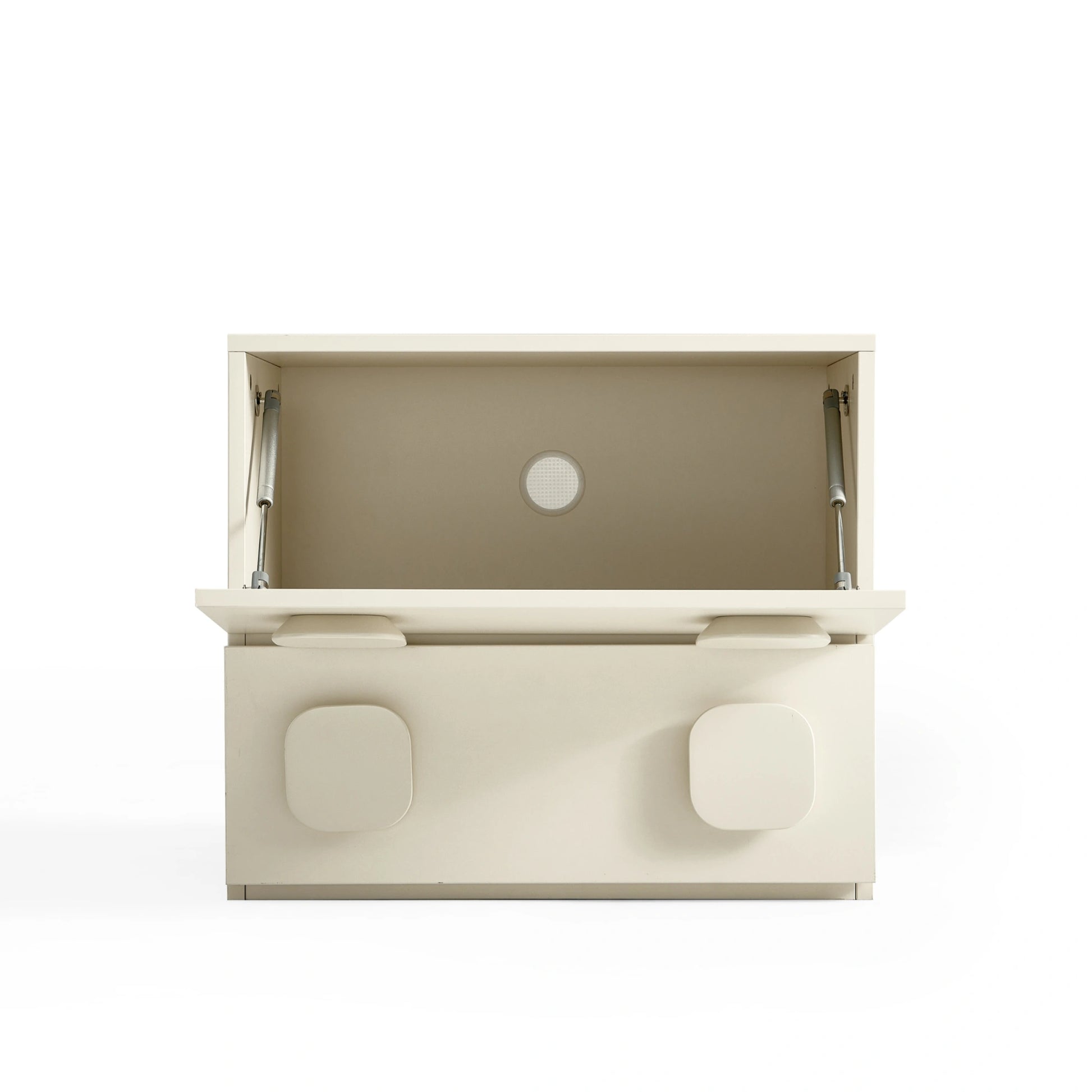 Linspire Mosaic Set of 4 Modular Storage Cabinets, Off-White