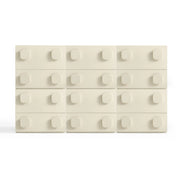 Linspire Mosaic Set of 6 Modular Storage Cabinets, Off-White