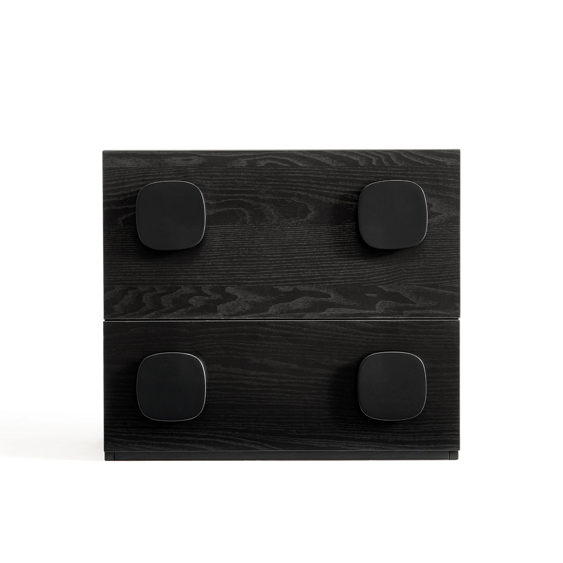 Linspire Mosaic Set of 3 Modular Storage Cabinets, Black