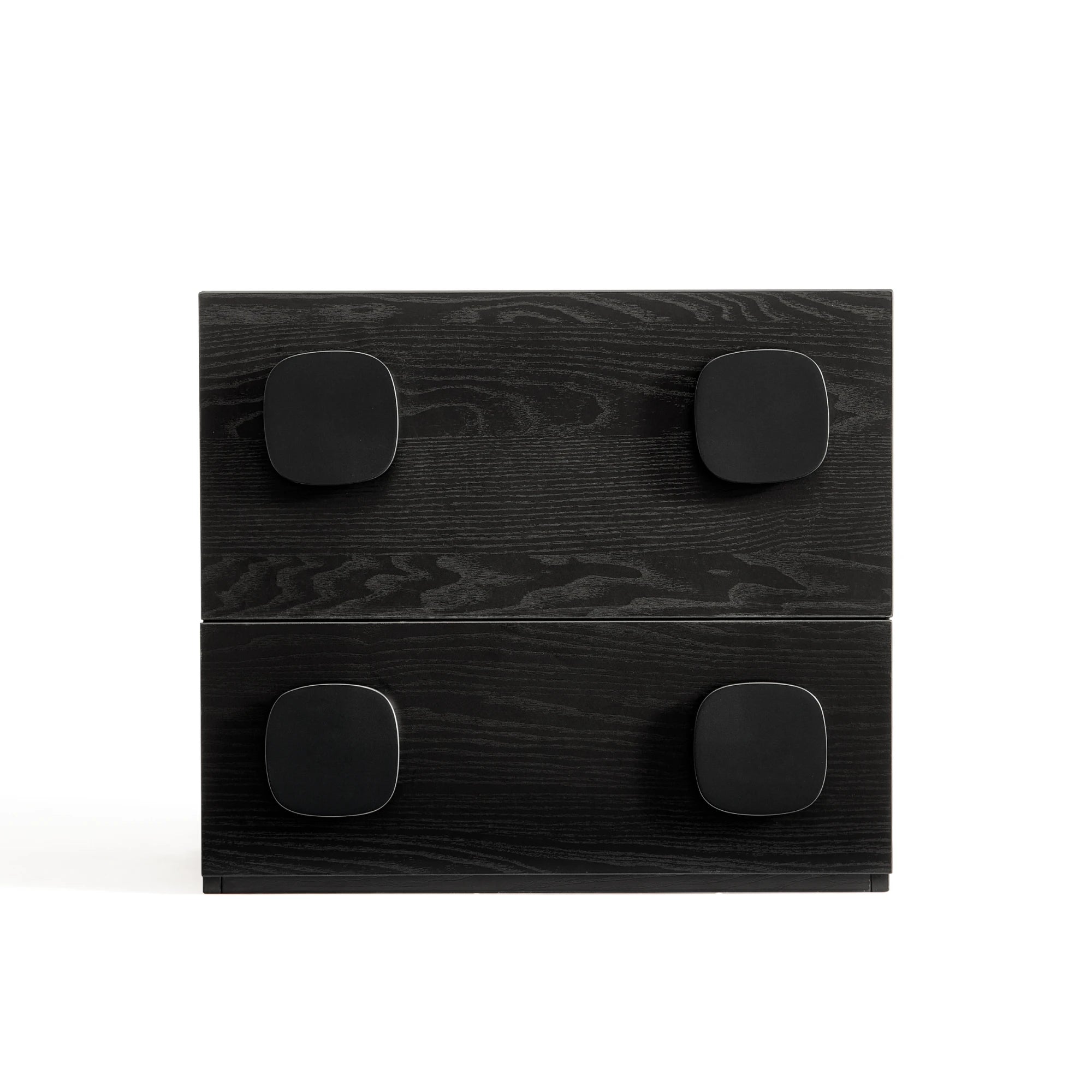 Linspire Mosaic Set of 3 Modular Storage Cabinets, Black