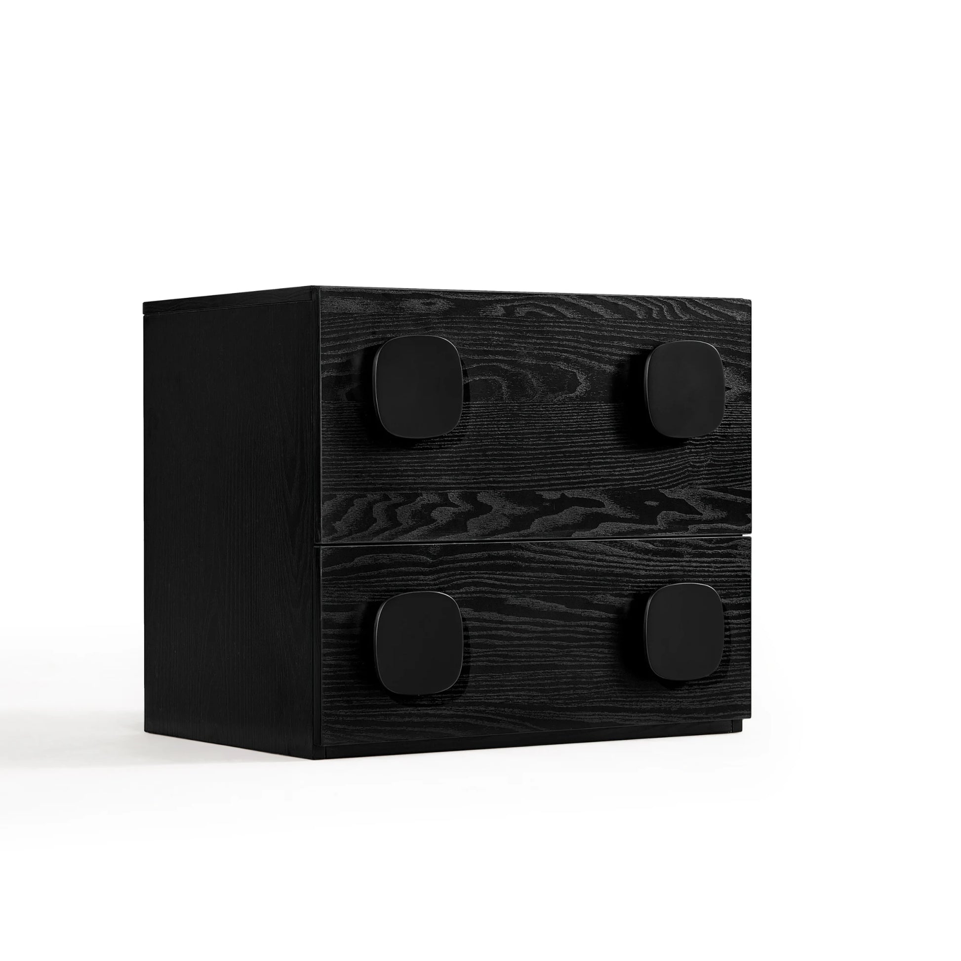 Linspire Mosaic Set of 3 Modular Storage Cabinets, Black