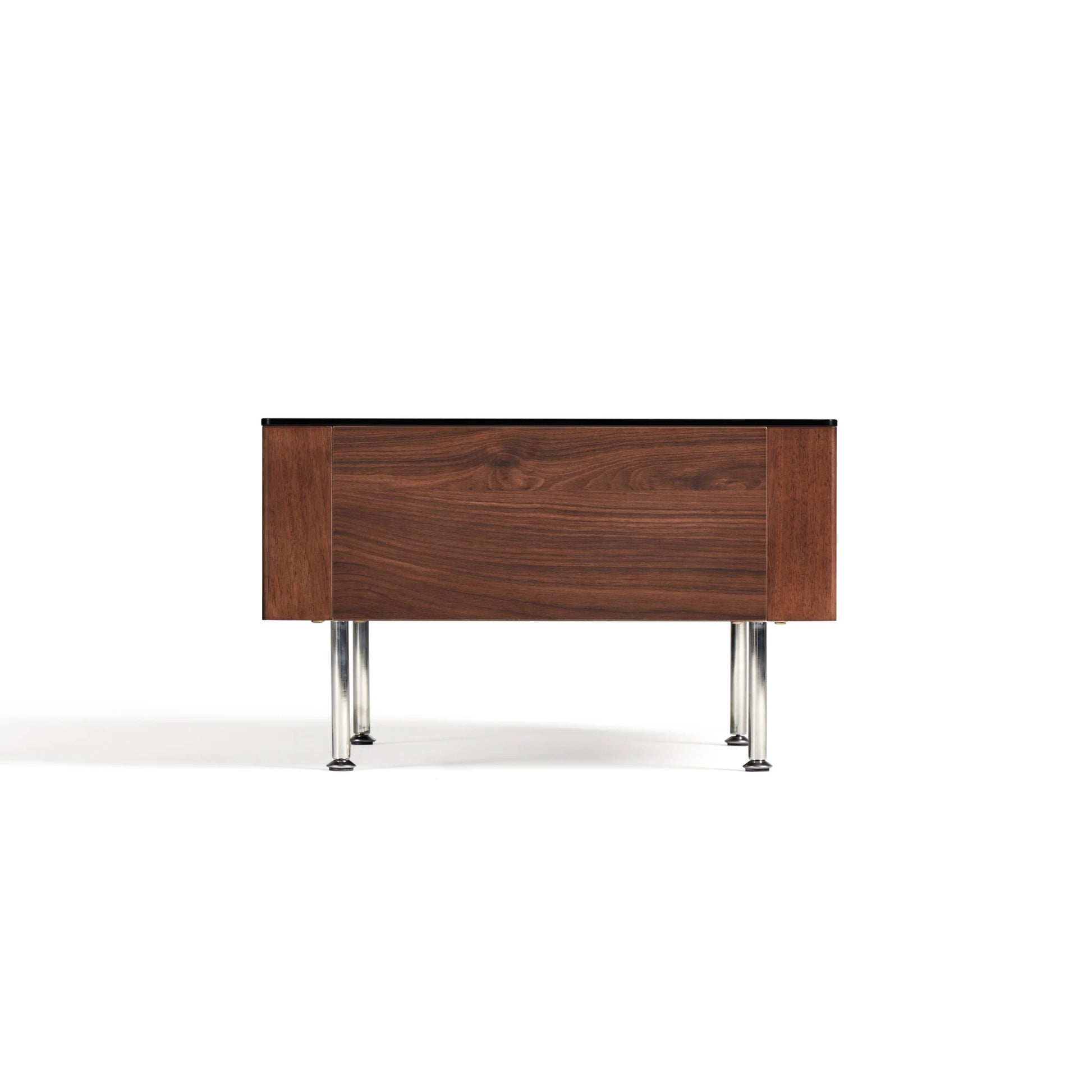 Linspire Ursula Nesting Coffee Table Set with Drawer and Glass Top