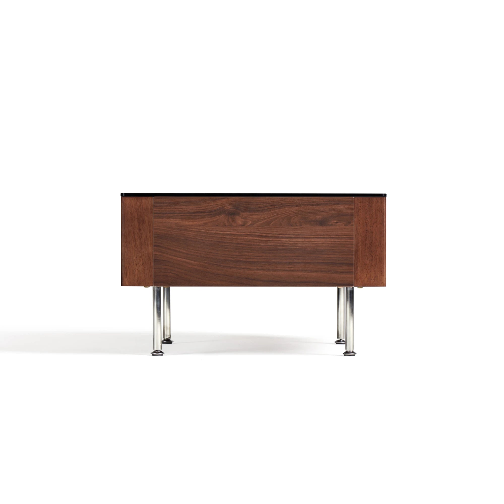 Linspire Ursula Nesting Coffee Table Set with Drawer and Glass Top