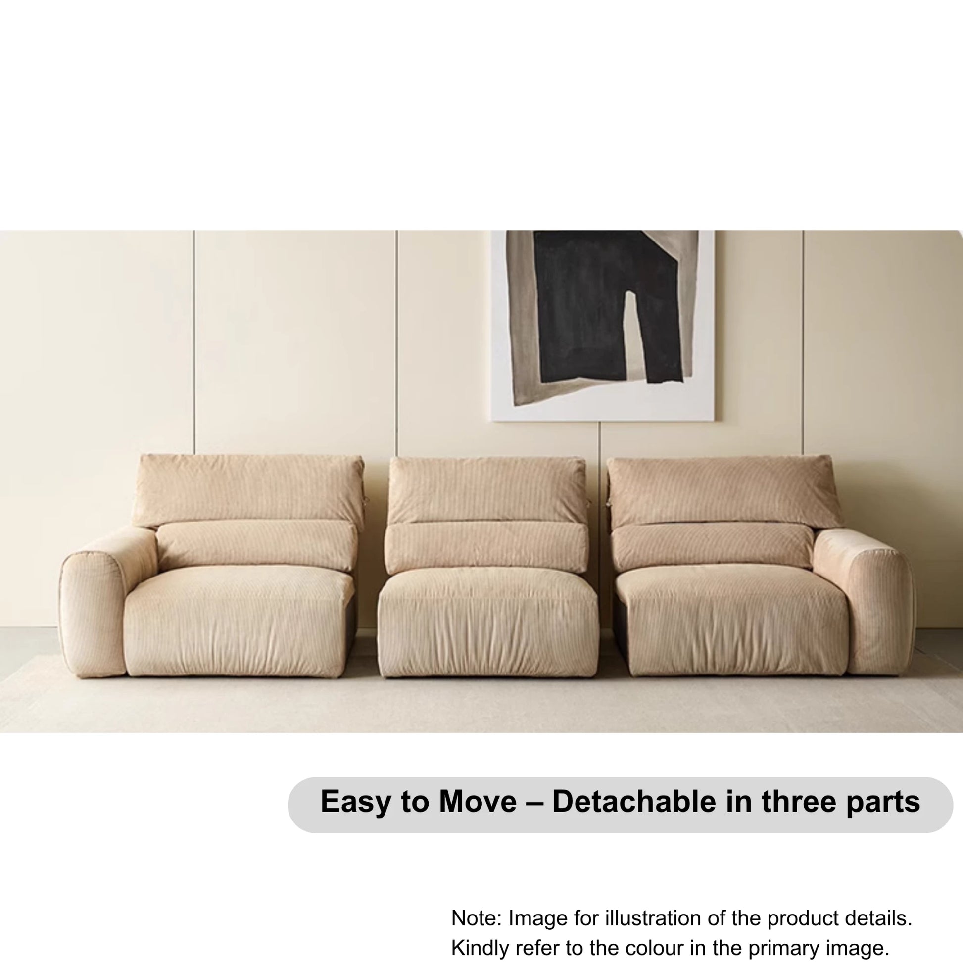 Linspire Vivid Electric 4-Seater Recliner Sofa, Green