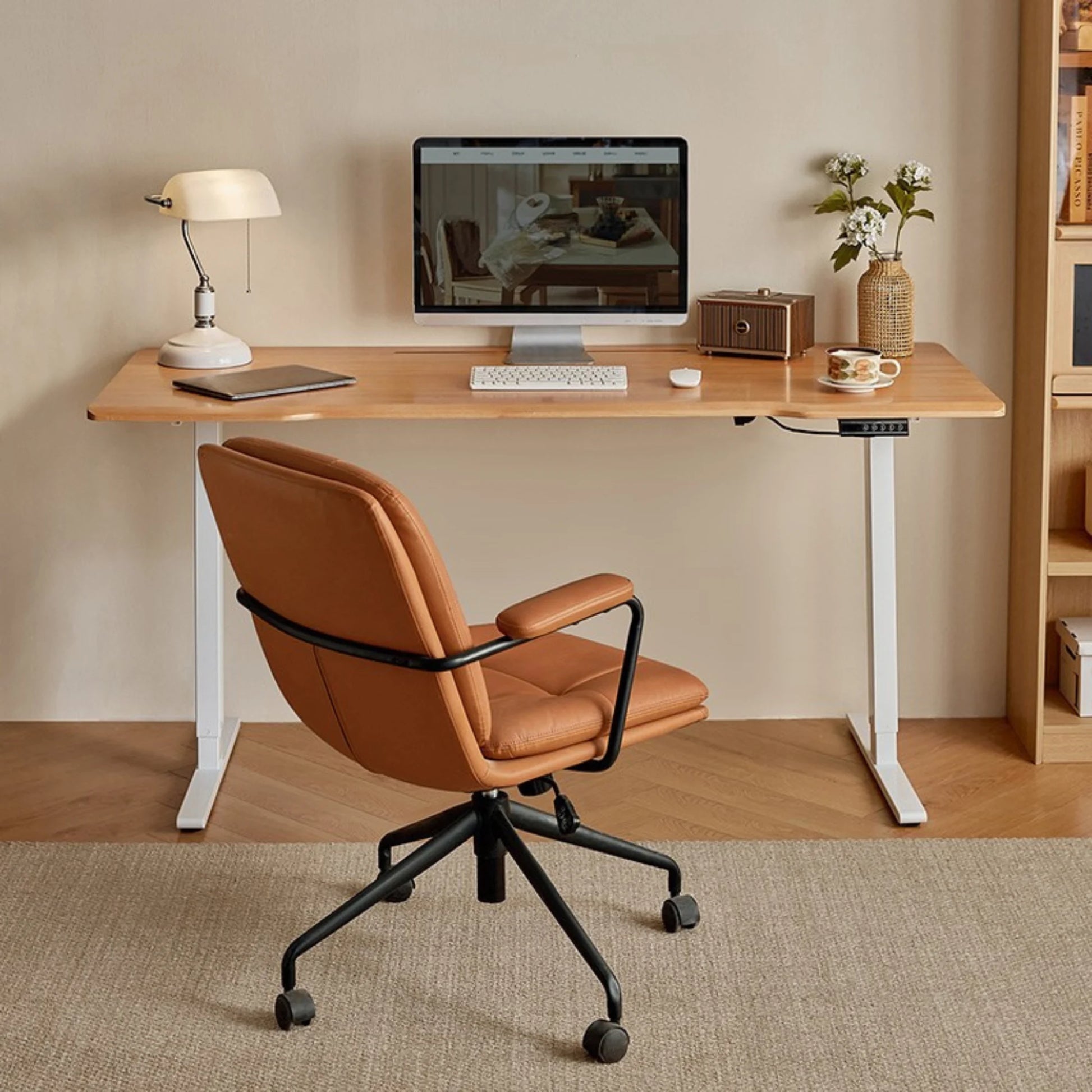 Linspire Lumen Electric Height Adjustable Standing Desk, 140cm