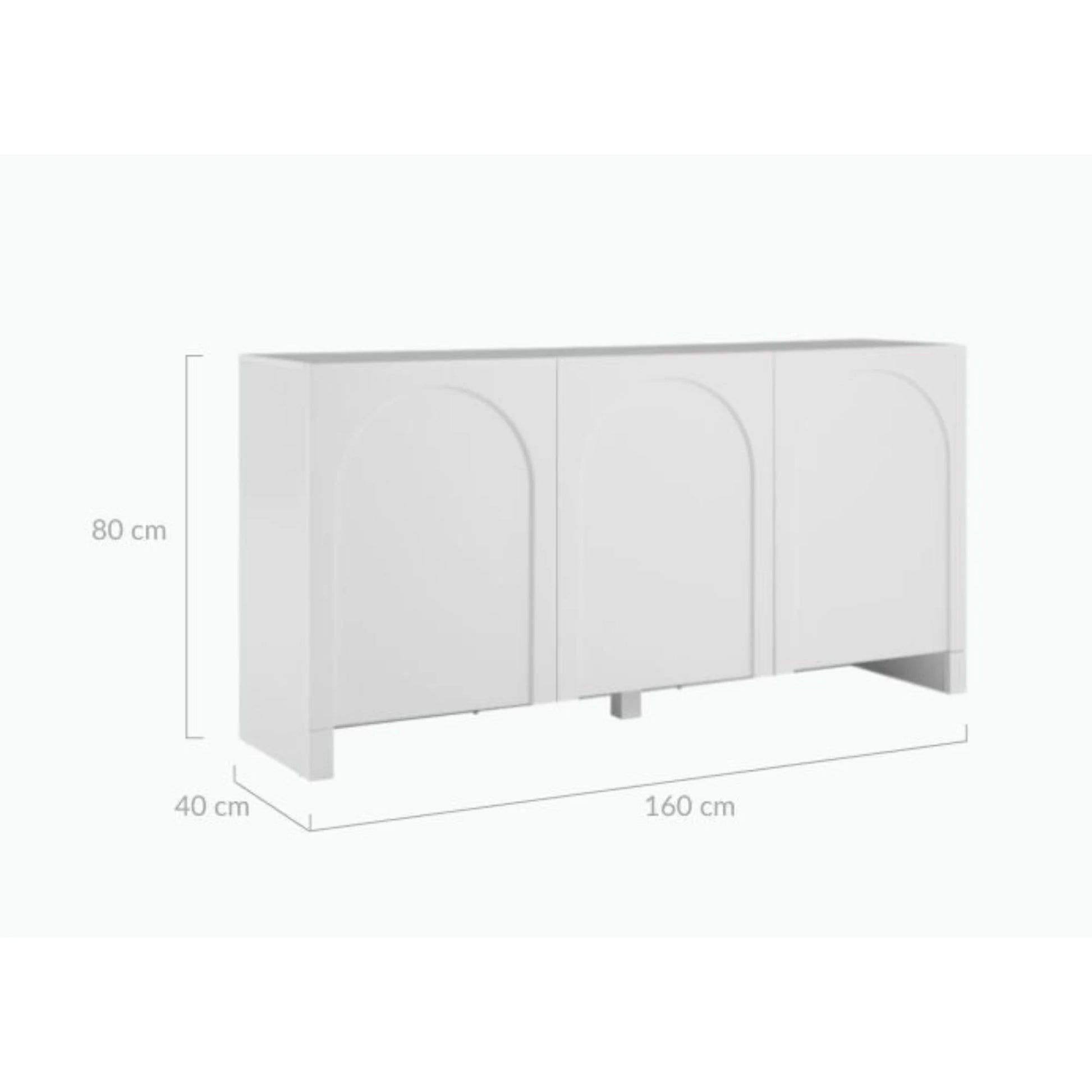 Lifely Arch 3 Doors Sideboard